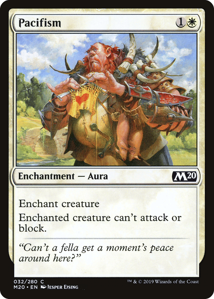 Pacifism — Core Set 2020 — Magic: The Gathering