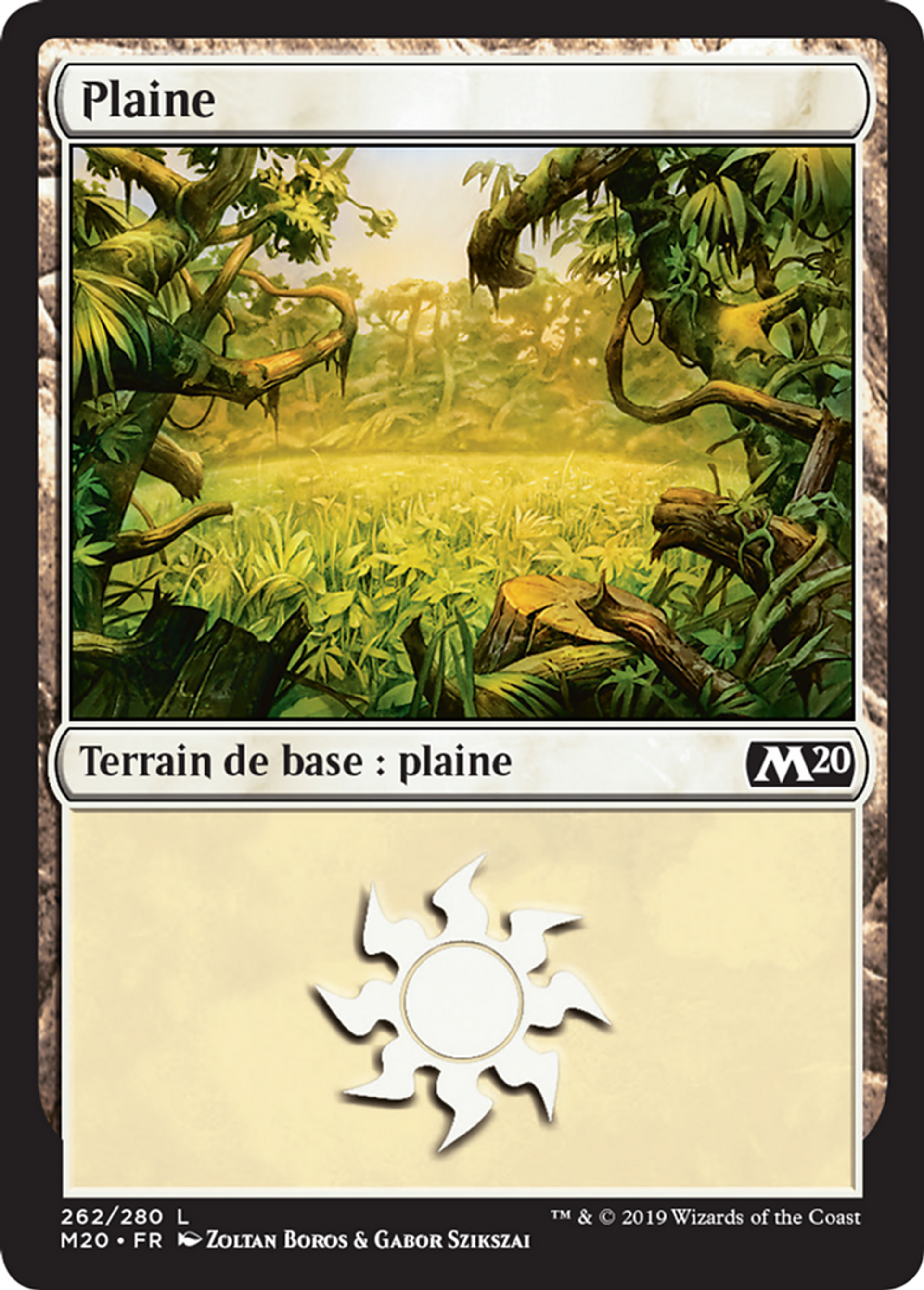 Plaine — Core Set 2020 — Magic: The Gathering