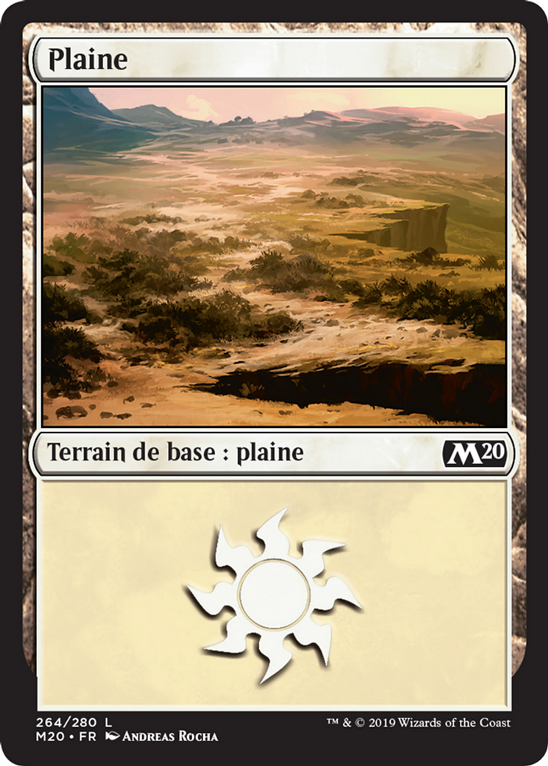 Plaine — Core Set 2020 — Magic: The Gathering