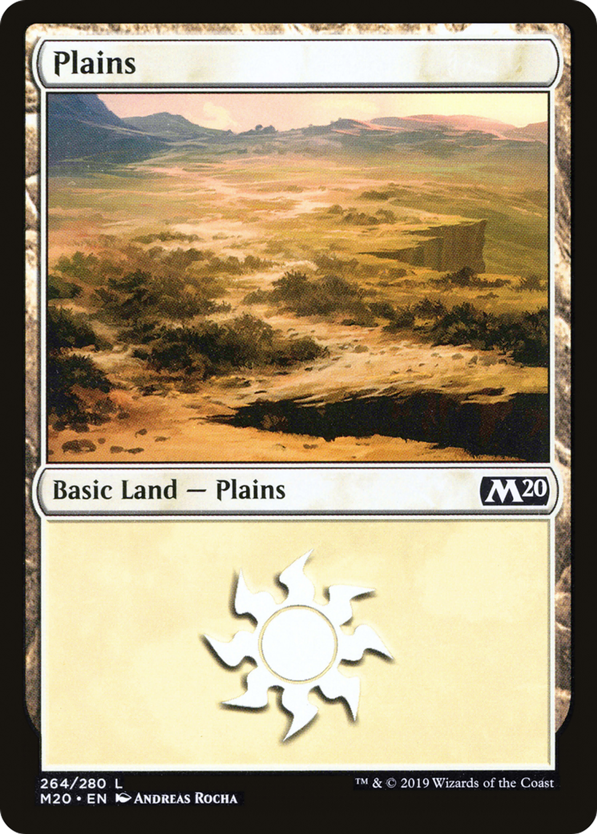 Plains — Core Set 2020 — Magic: The Gathering