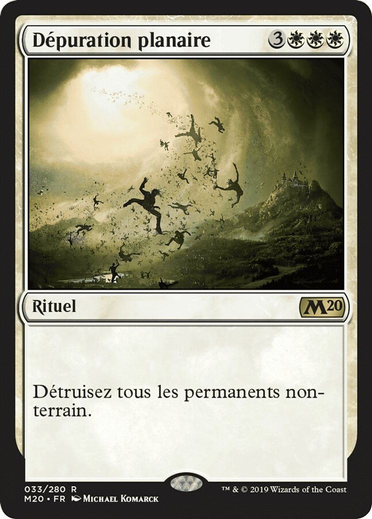 Dépuration planaire — Core Set 2020 — Magic: The Gathering