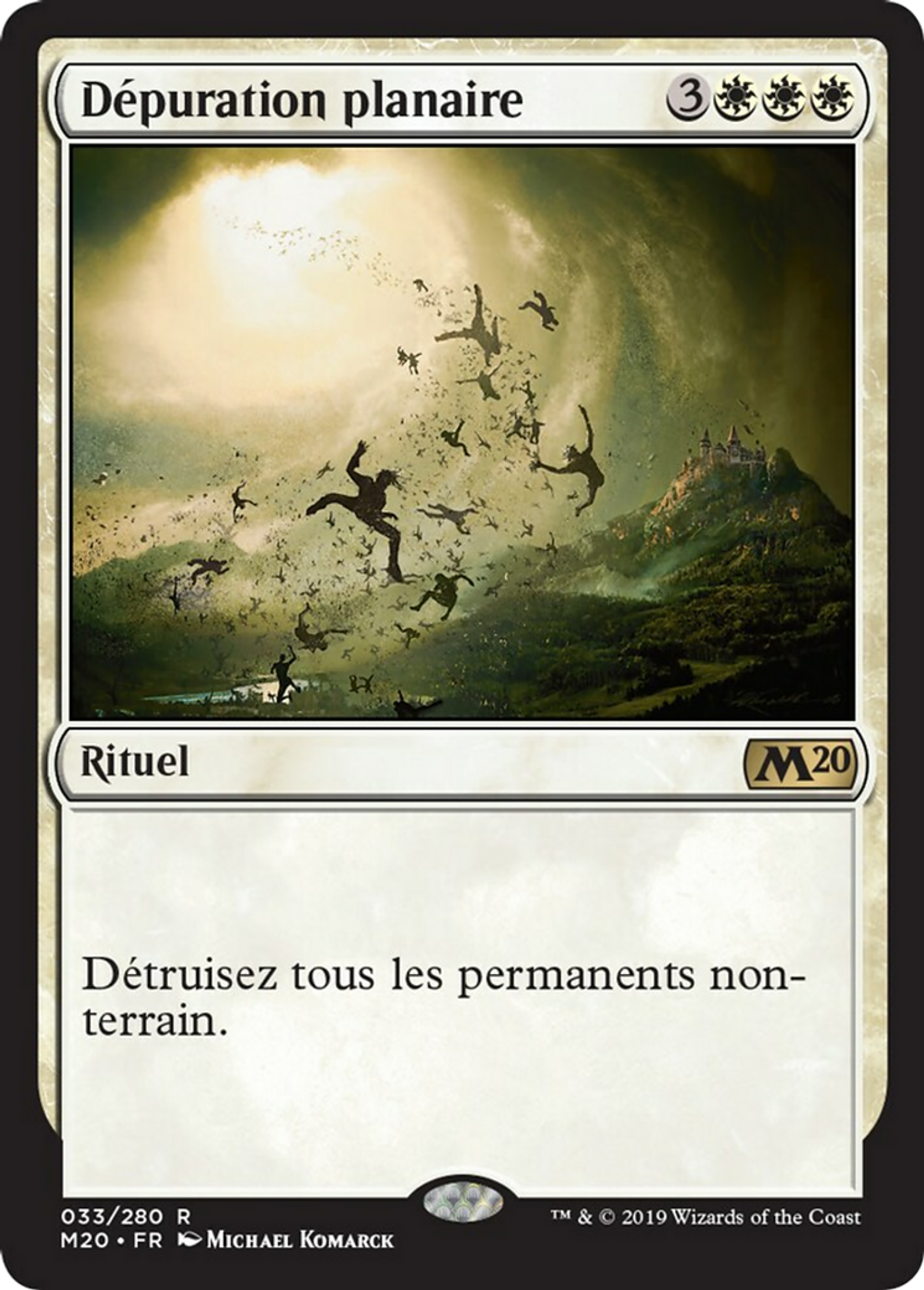 Dépuration planaire — Core Set 2020 — Magic: The Gathering