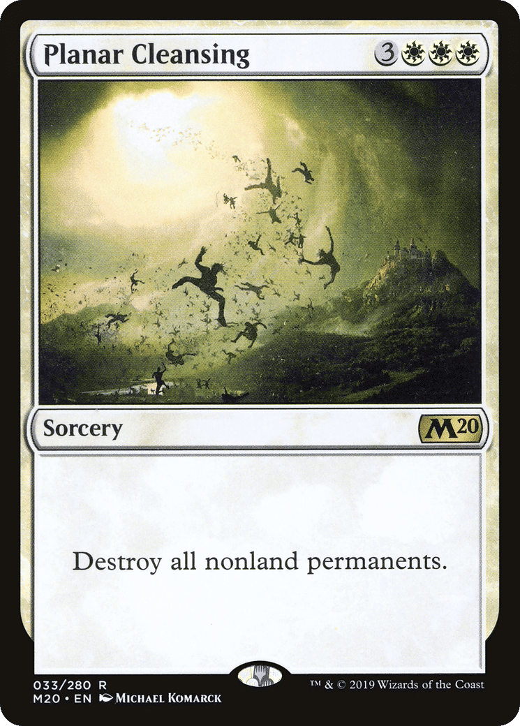 Planar Cleansing — Core Set 2020 — Magic: The Gathering