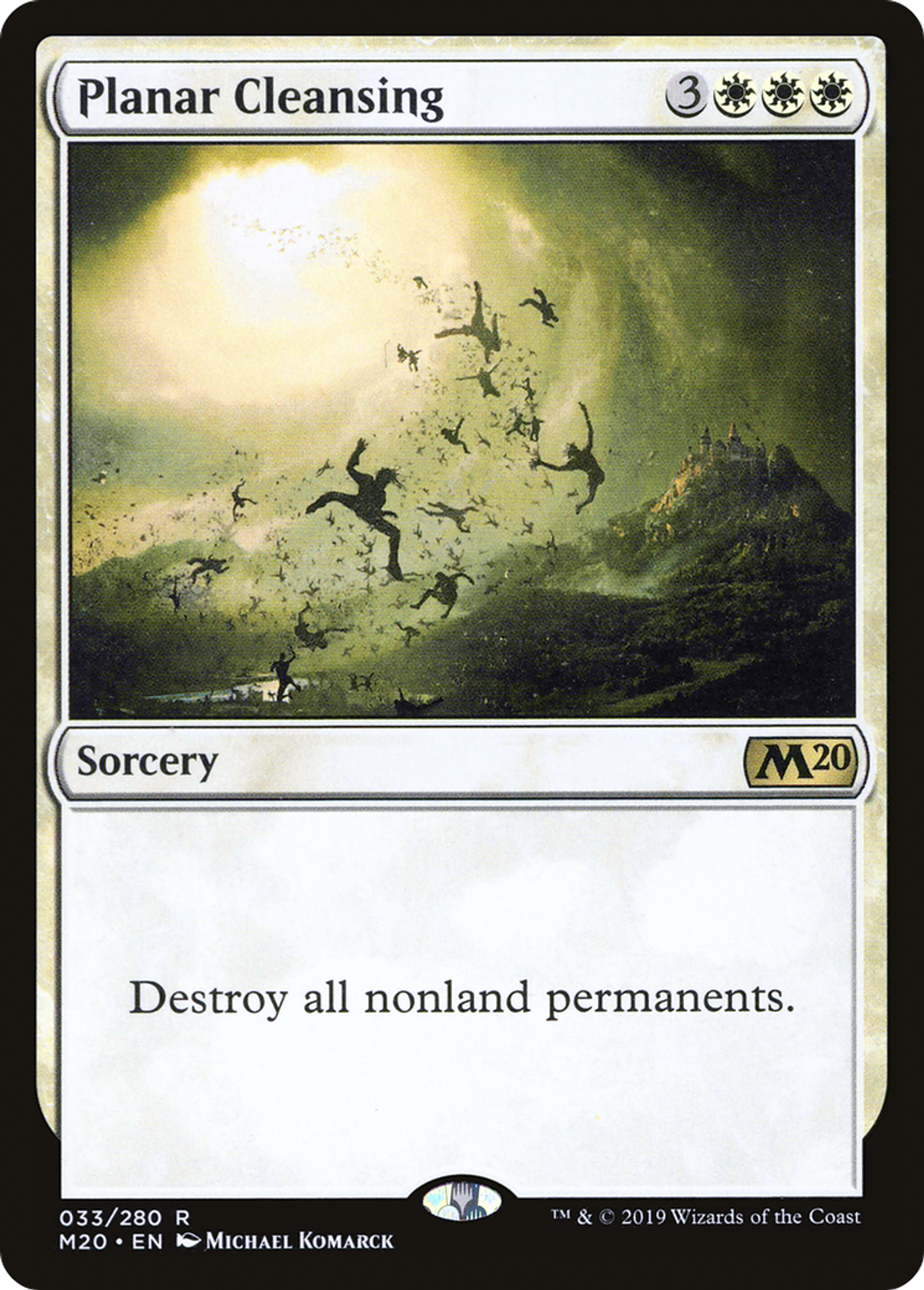 Planar Cleansing — Core Set 2020 — Magic: The Gathering