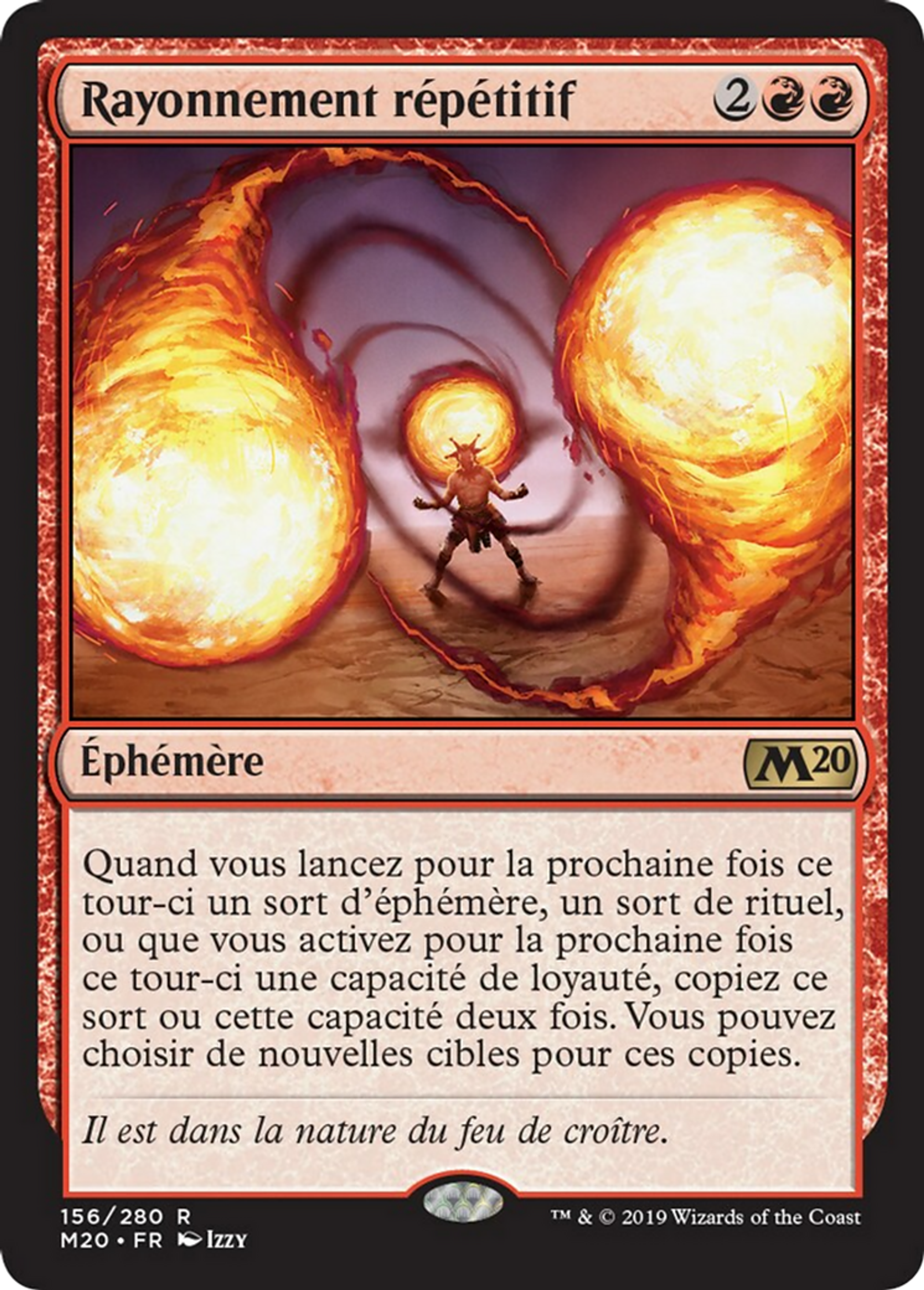 Rayonnement répétitif — Core Set 2020 — Magic: The Gathering
