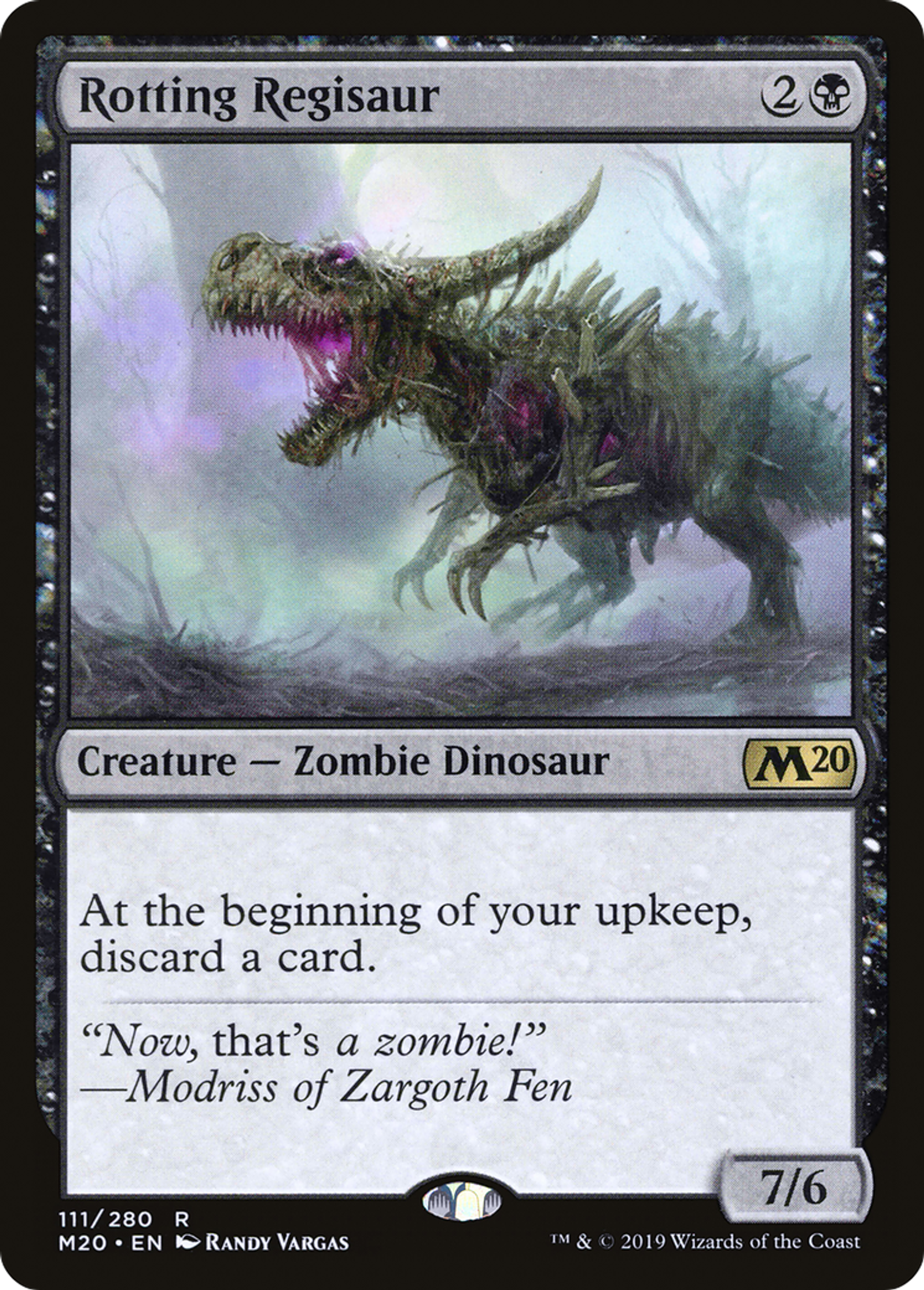 Régisaure pourrissant — Core Set 2020 — Magic: The Gathering