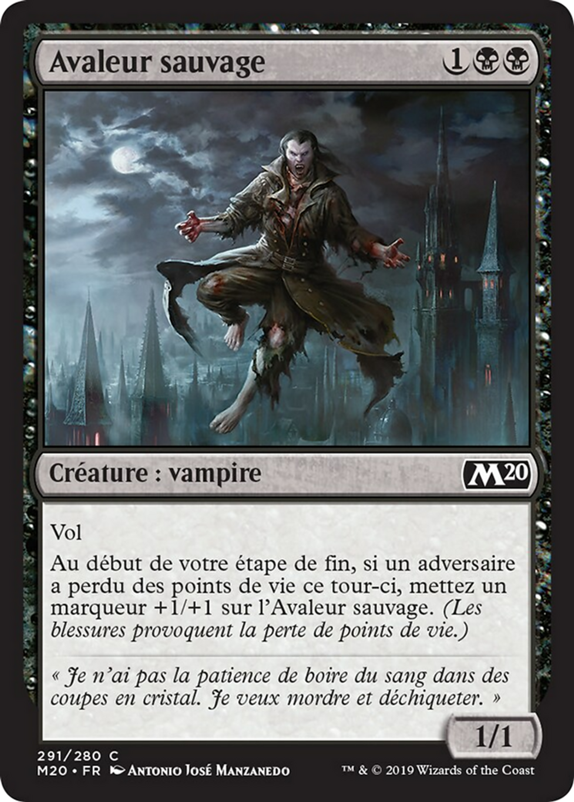 Avaleur sauvage — Core Set 2020 — Magic: The Gathering