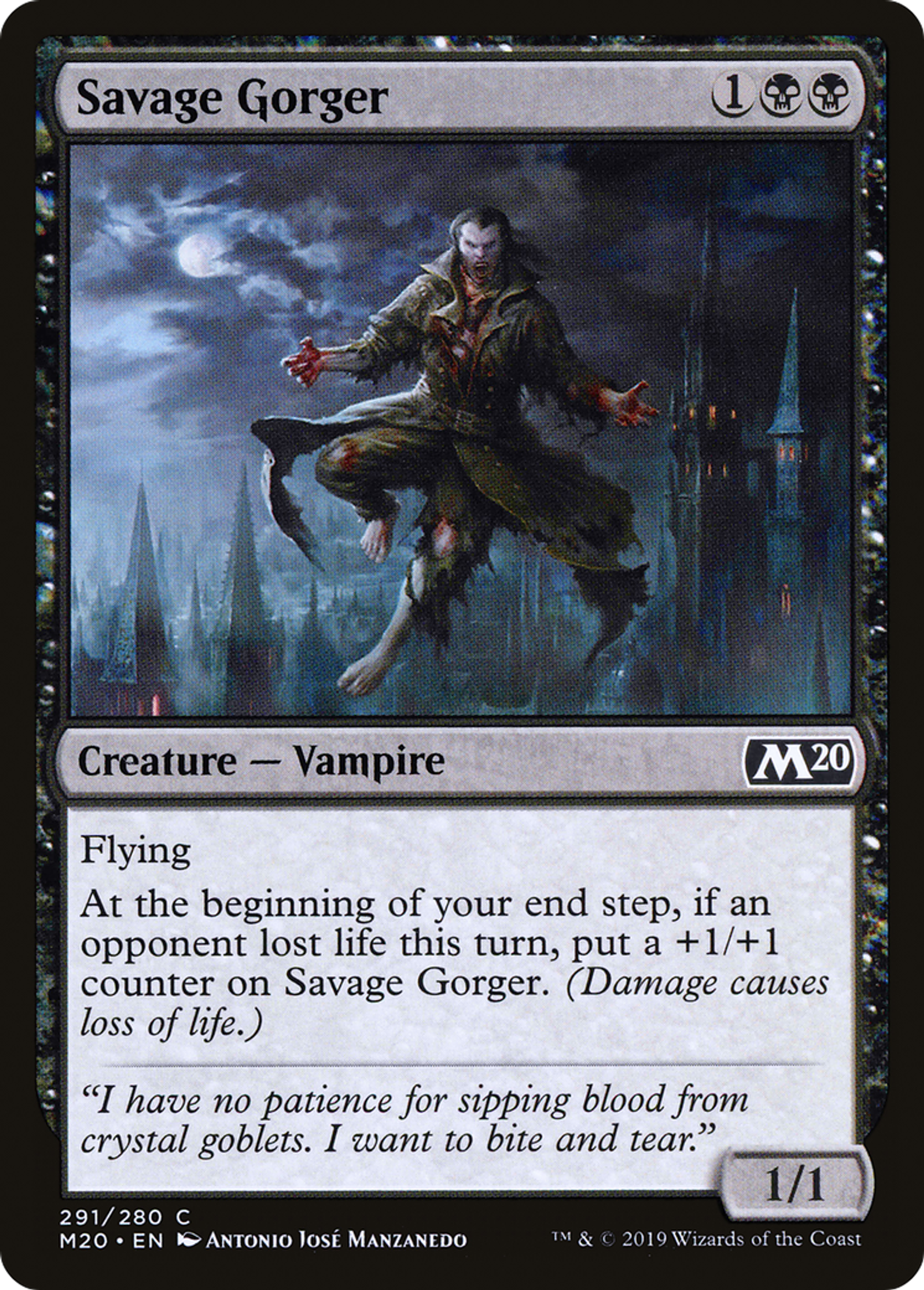 Savage Gorger — Core Set 2020 — Magic: The Gathering