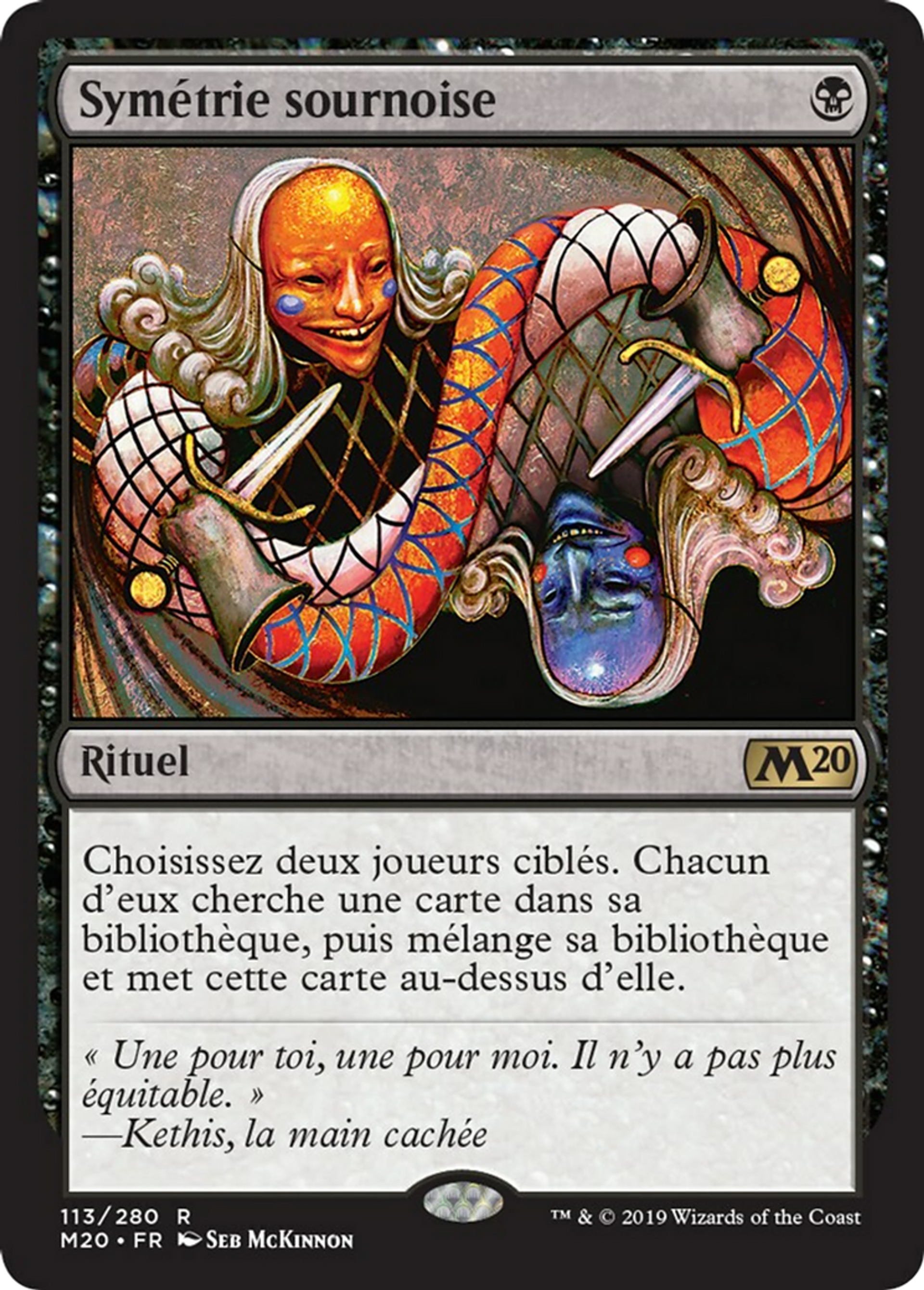 Symétrie sournoise — Core Set 2020 — Magic: The Gathering