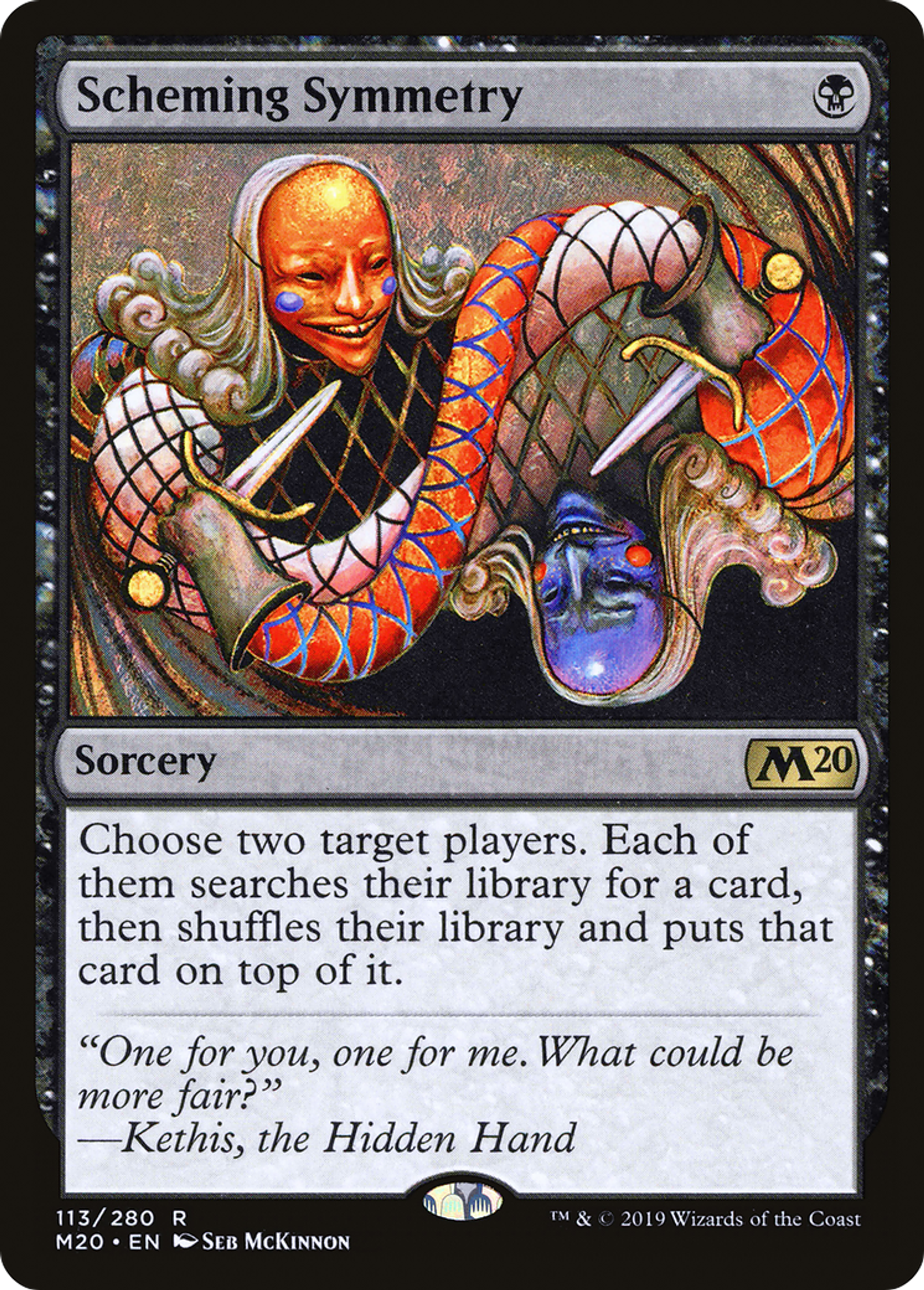 Scheming Symmetry — Core Set 2020 — Magic: The Gathering