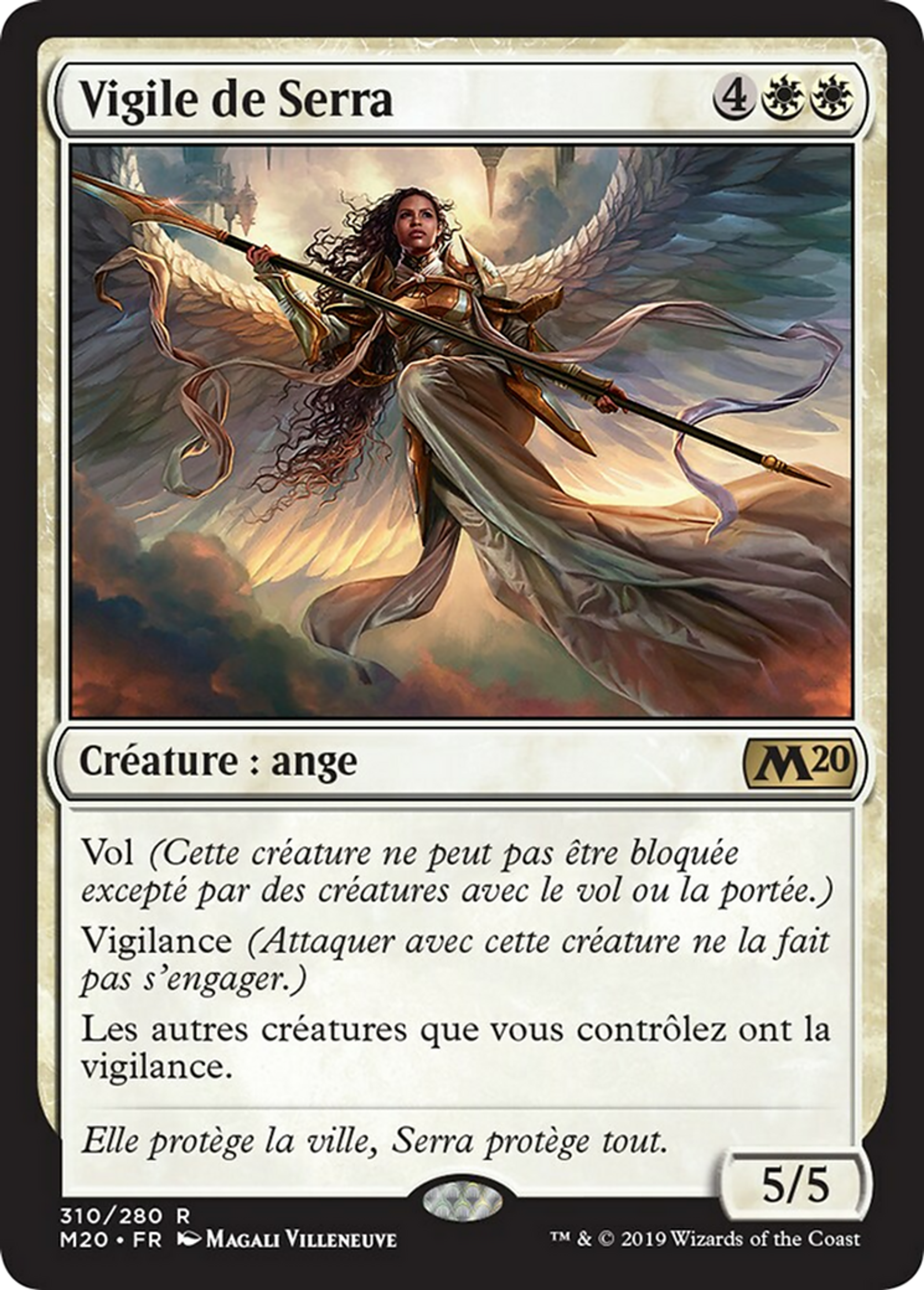 Vigile de Serra — Core Set 2020 — Magic: The Gathering