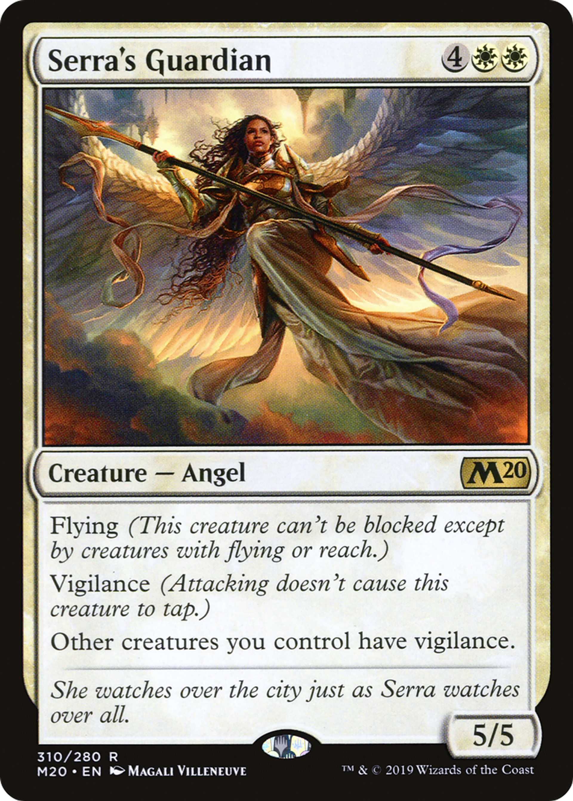 Vigile de Serra — Core Set 2020 — Magic: The Gathering
