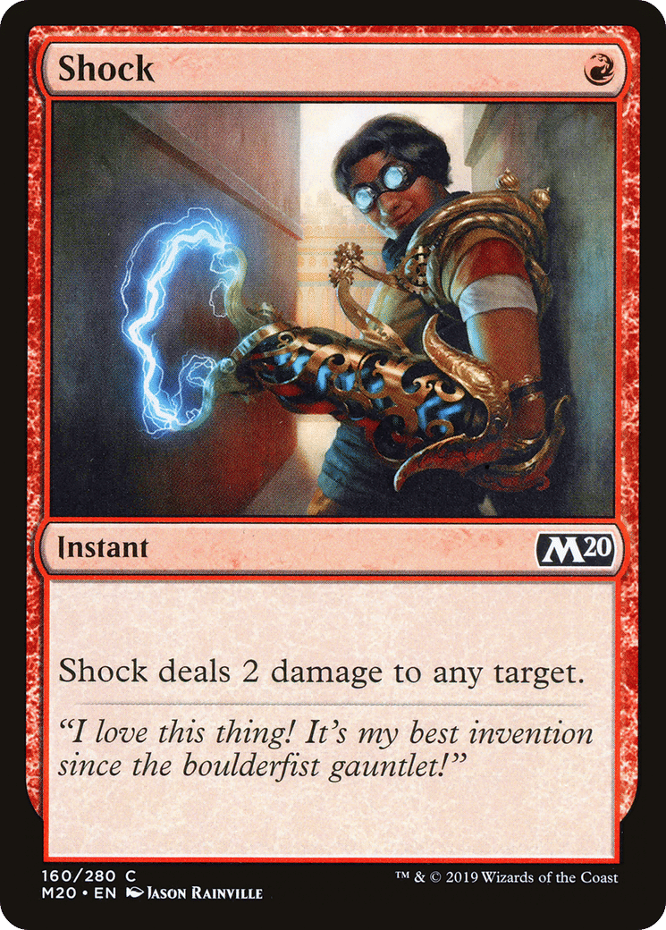 Shock — Core Set 2020 — Magic: The Gathering