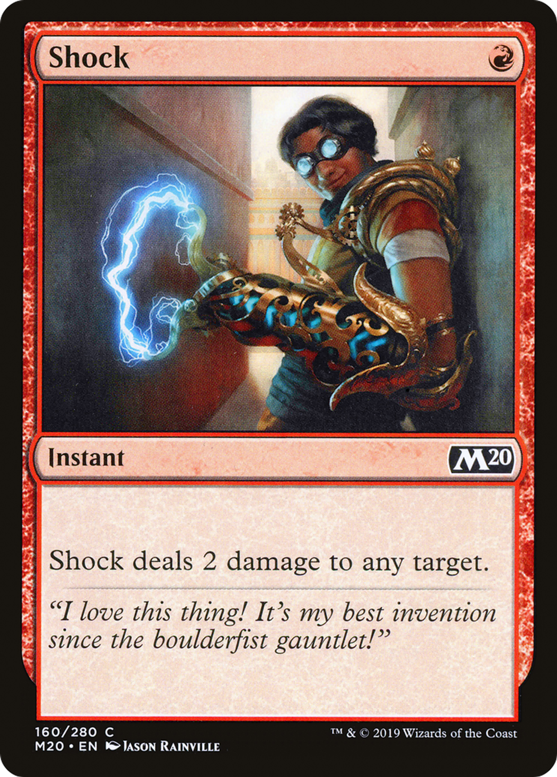 Shock — Core Set 2020 — Magic: The Gathering