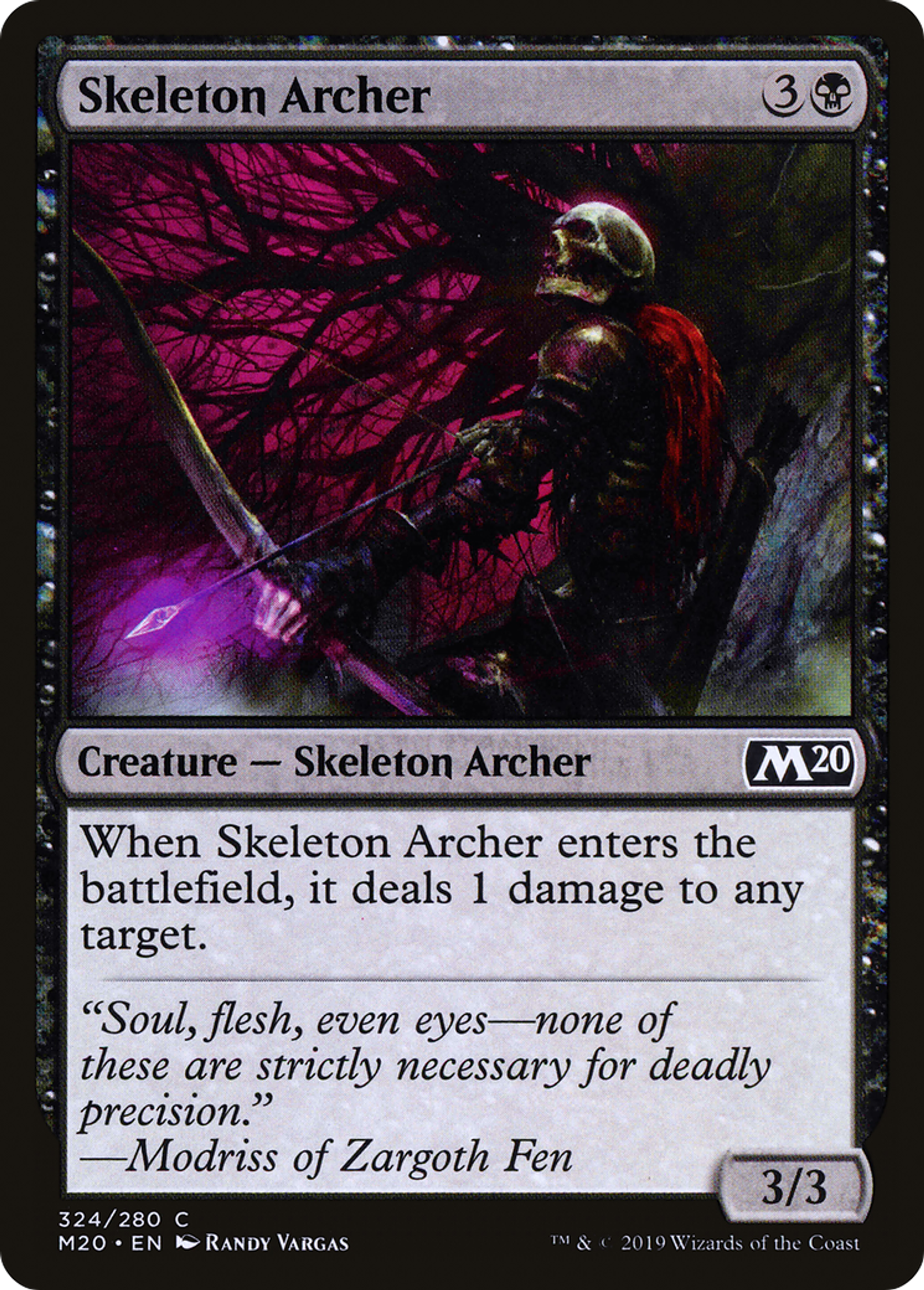 Skeleton Archer — Core Set 2020 — Magic: The Gathering