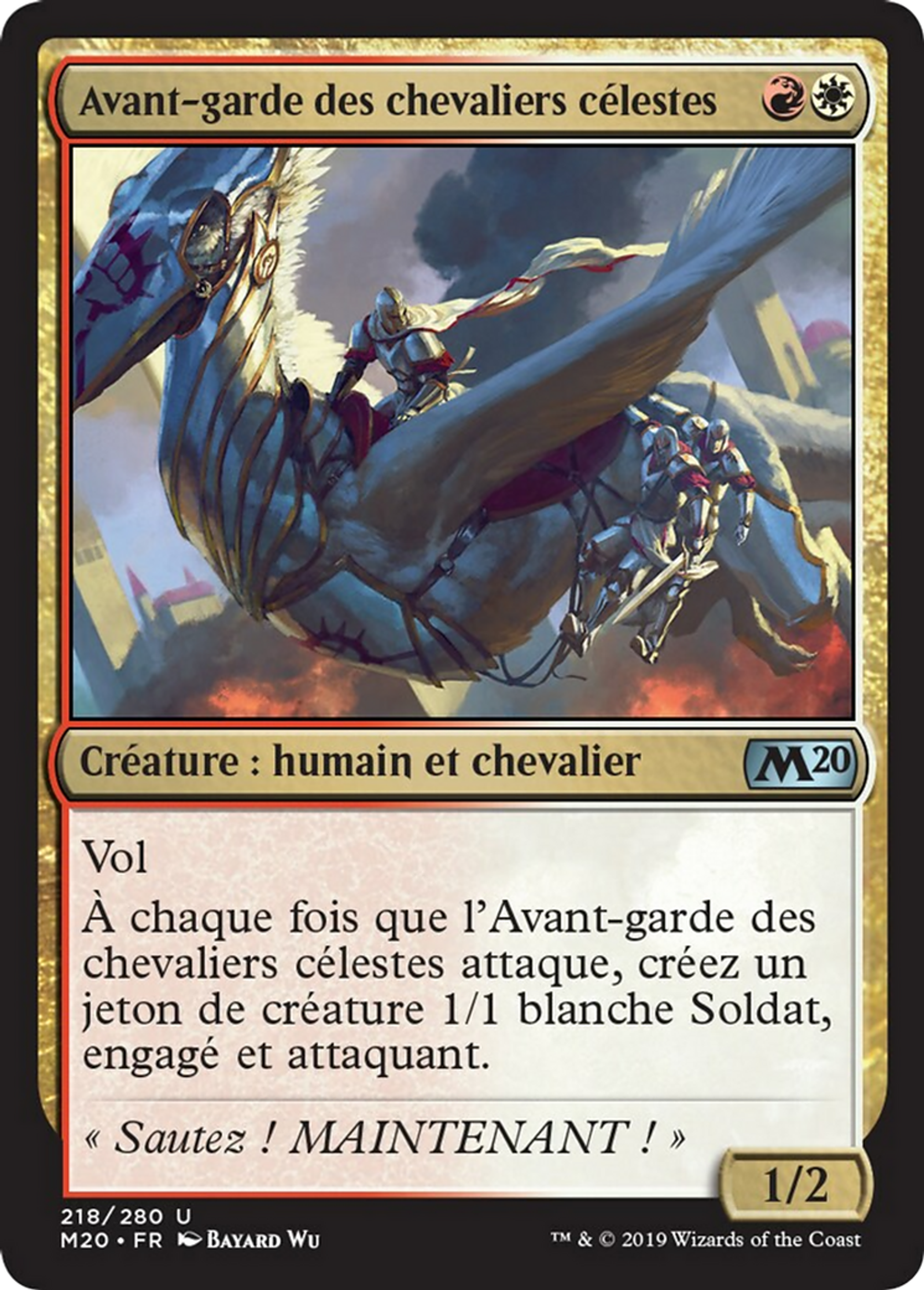 Avant-garde des chevaliers célestes — Core Set 2020 — Magic: The Gathering