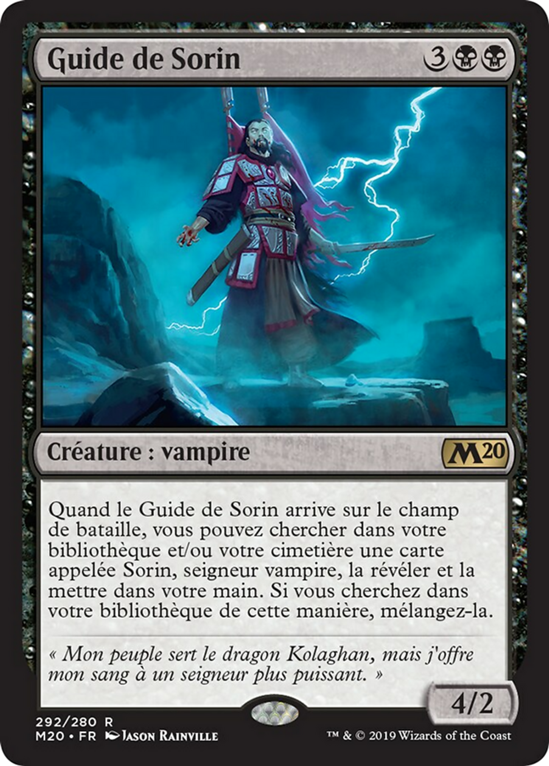 Guide de Sorin — Core Set 2020 — Magic: The Gathering