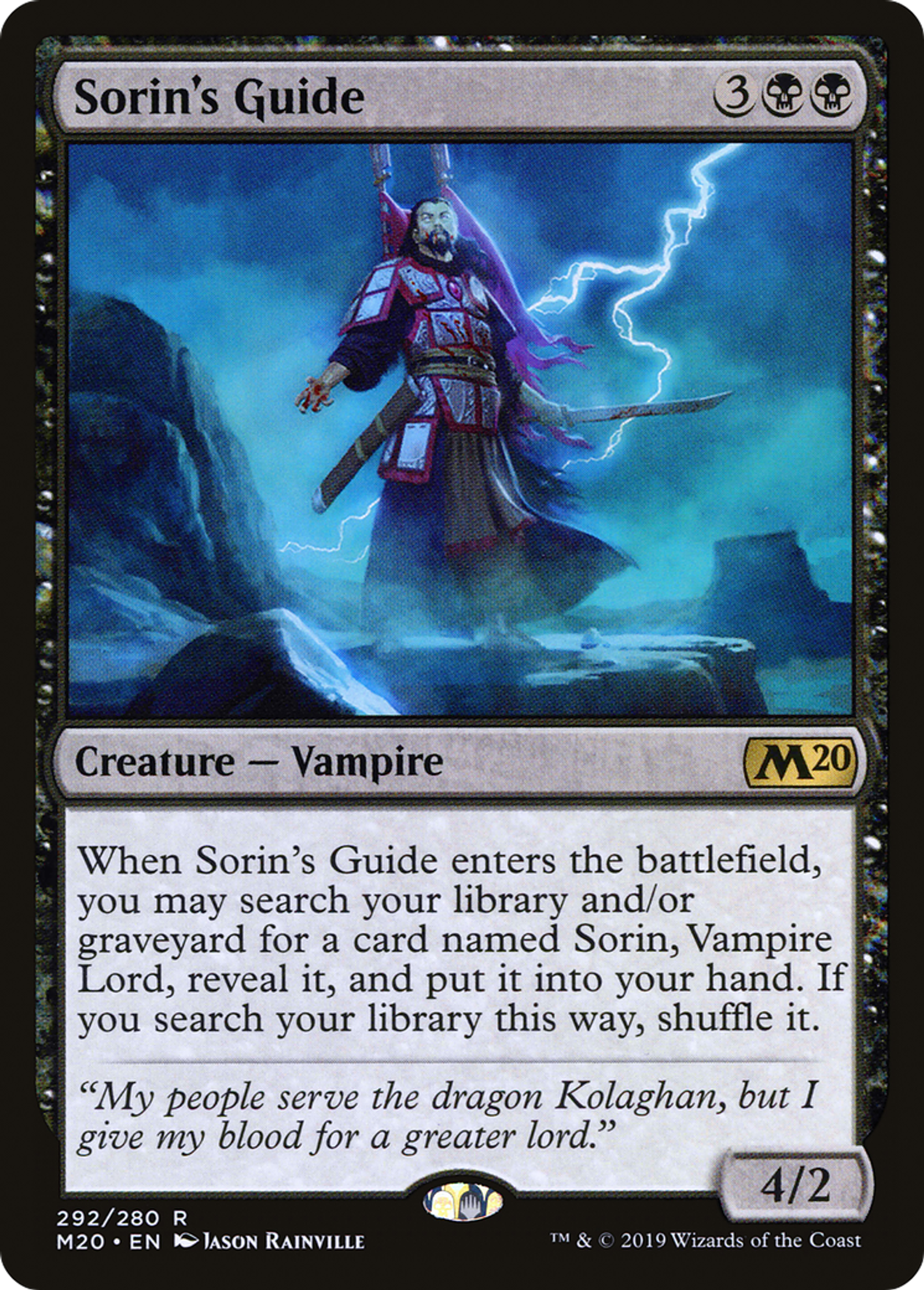 Sorin's Guide — Core Set 2020 — Magic: The Gathering