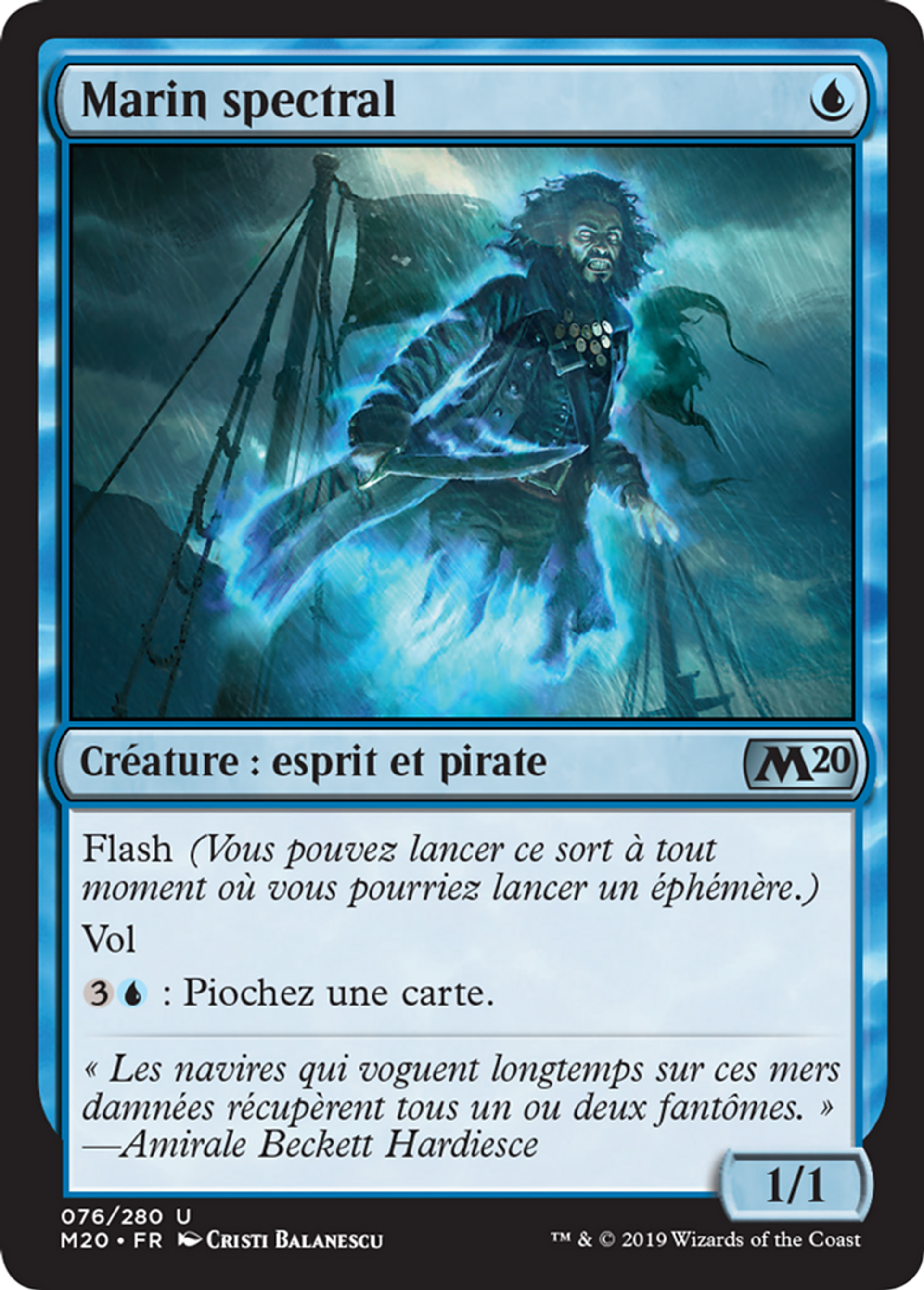 Marin spectral — Core Set 2020 — Magic: The Gathering