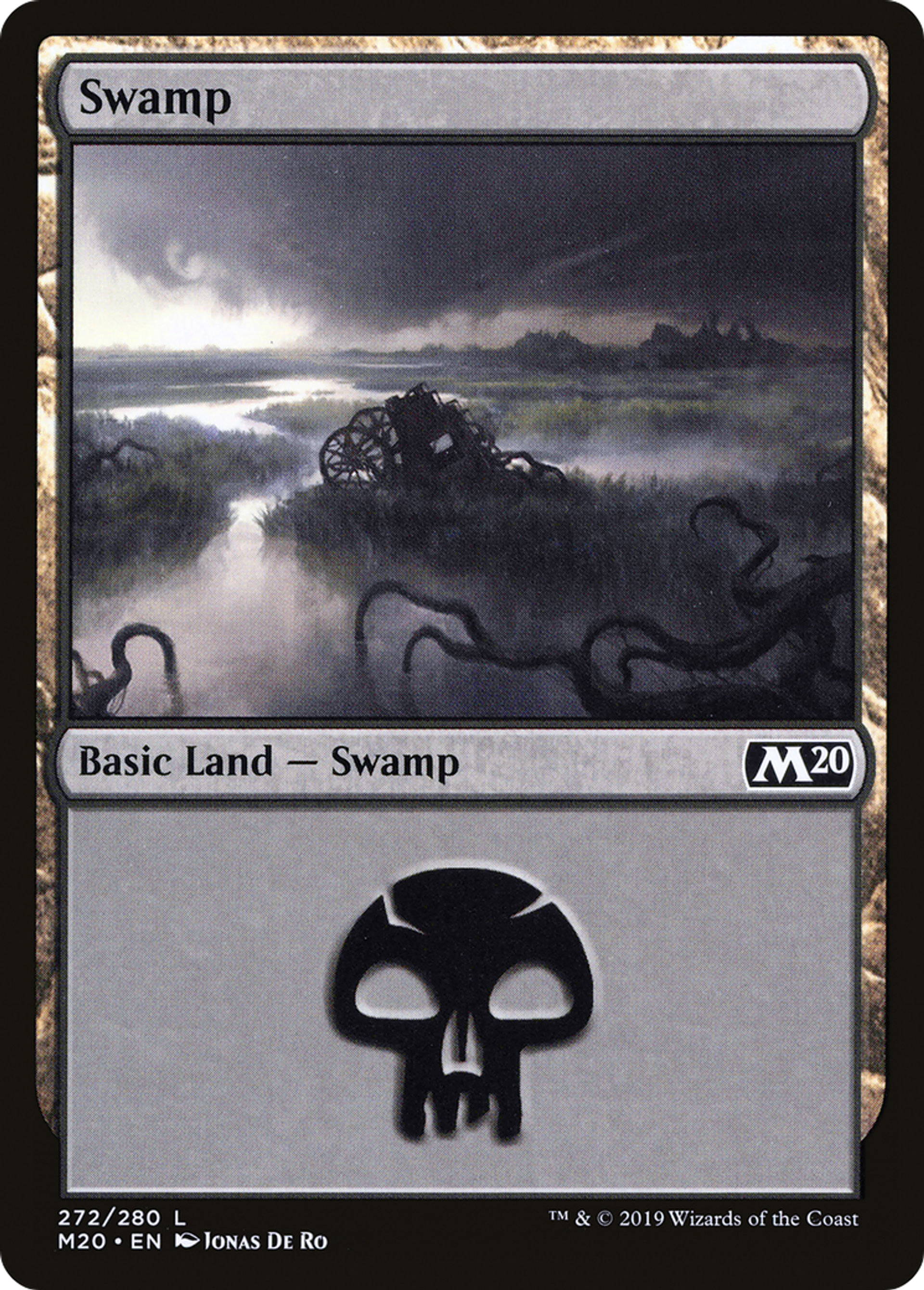 Swamp — Core Set 2020 — Magic: The Gathering