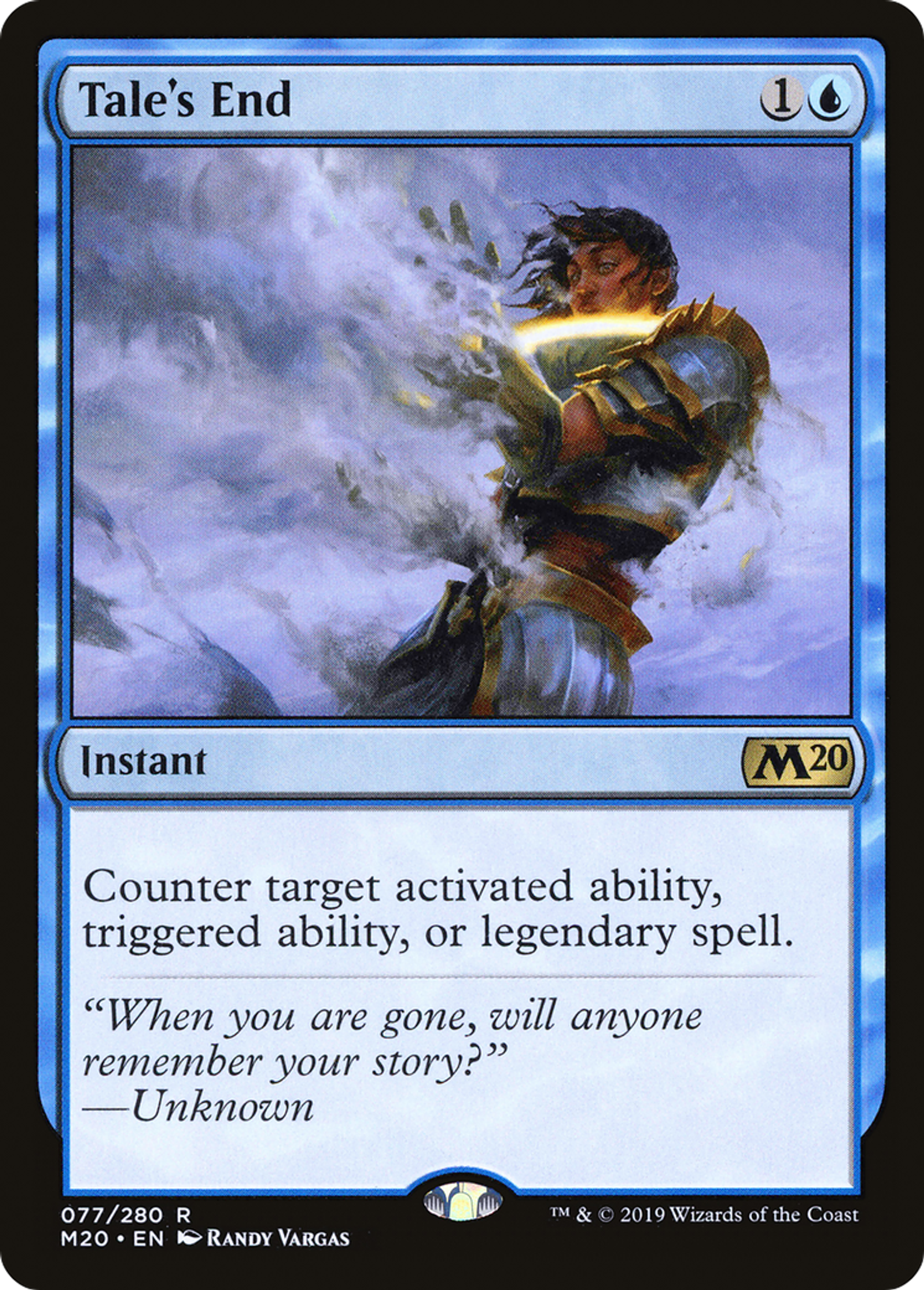 Tale's End — Core Set 2020 — Magic: The Gathering