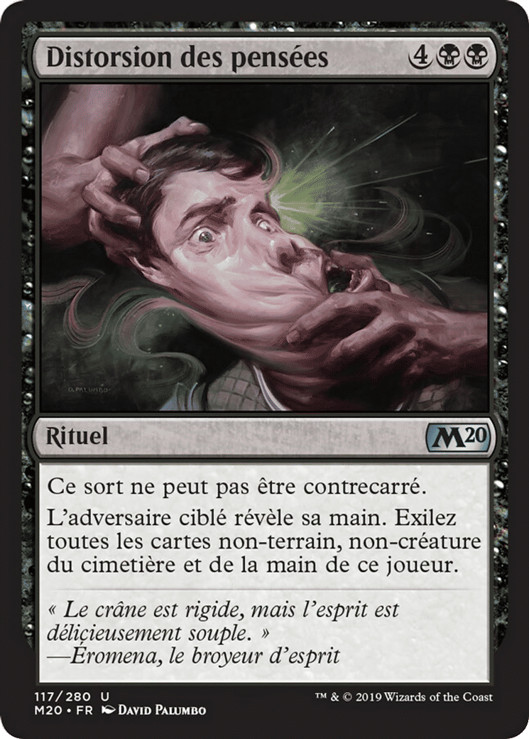 Distorsion des pensées — Core Set 2020 — Magic: The Gathering