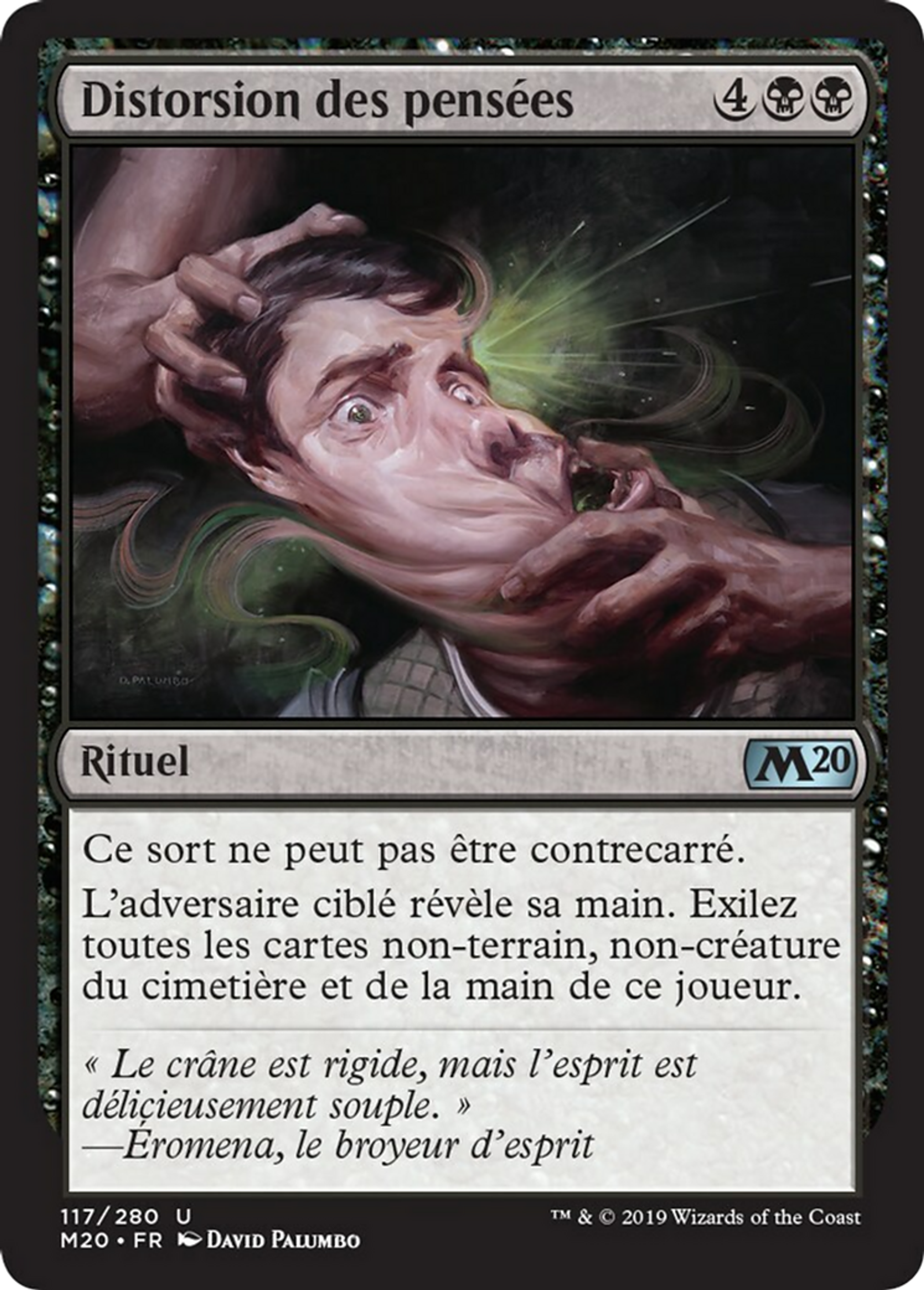 Distorsion des pensées — Core Set 2020 — Magic: The Gathering