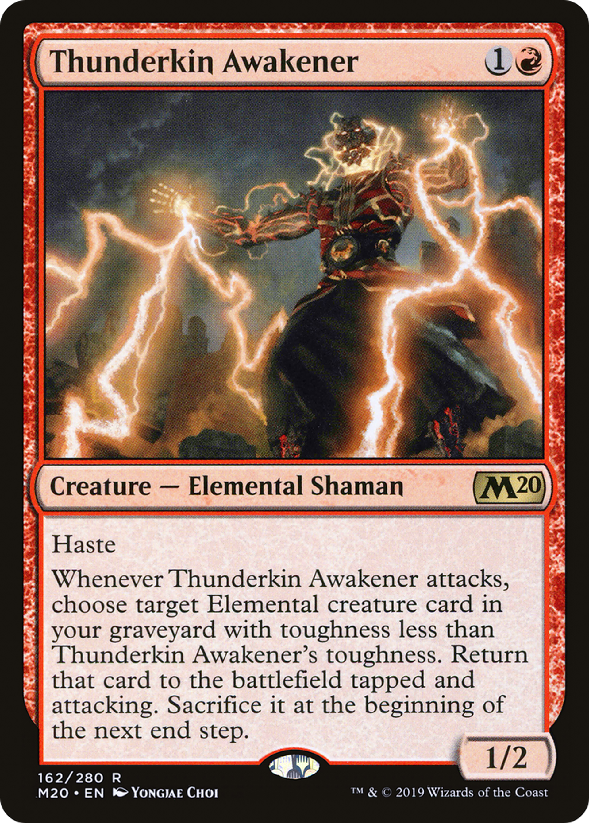 Thunderkin Awakener — Core Set 2020 — Magic: The Gathering