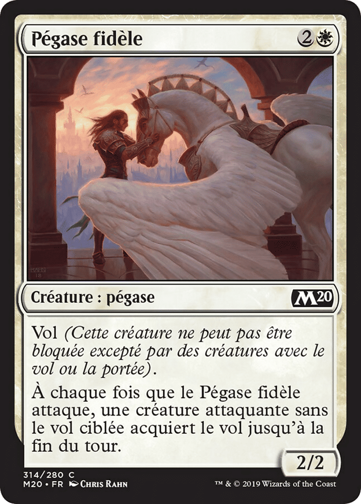 Pégase fidèle — Core Set 2020 — Magic: The Gathering