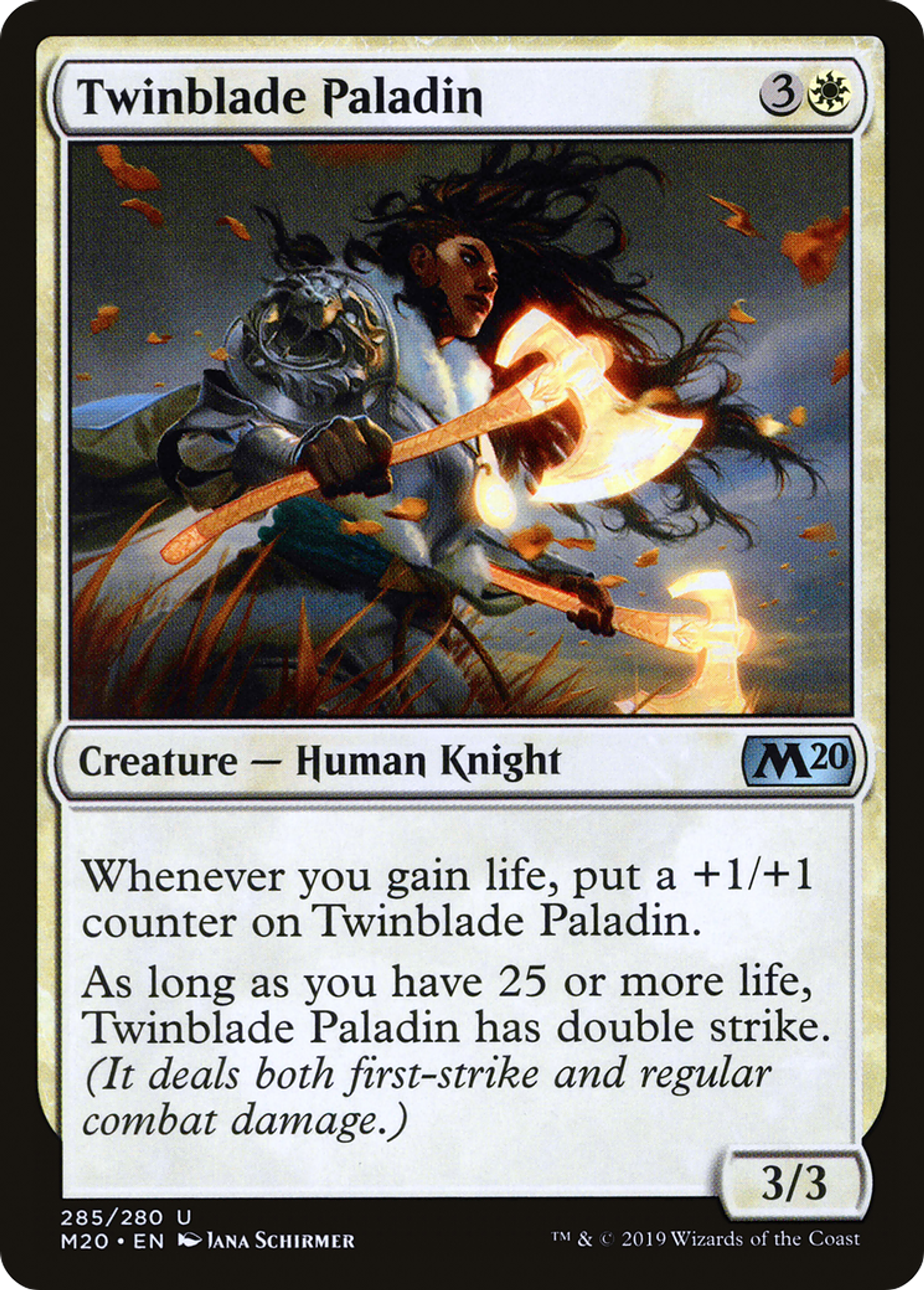 Paladine jumelame — Core Set 2020 — Magic: The Gathering