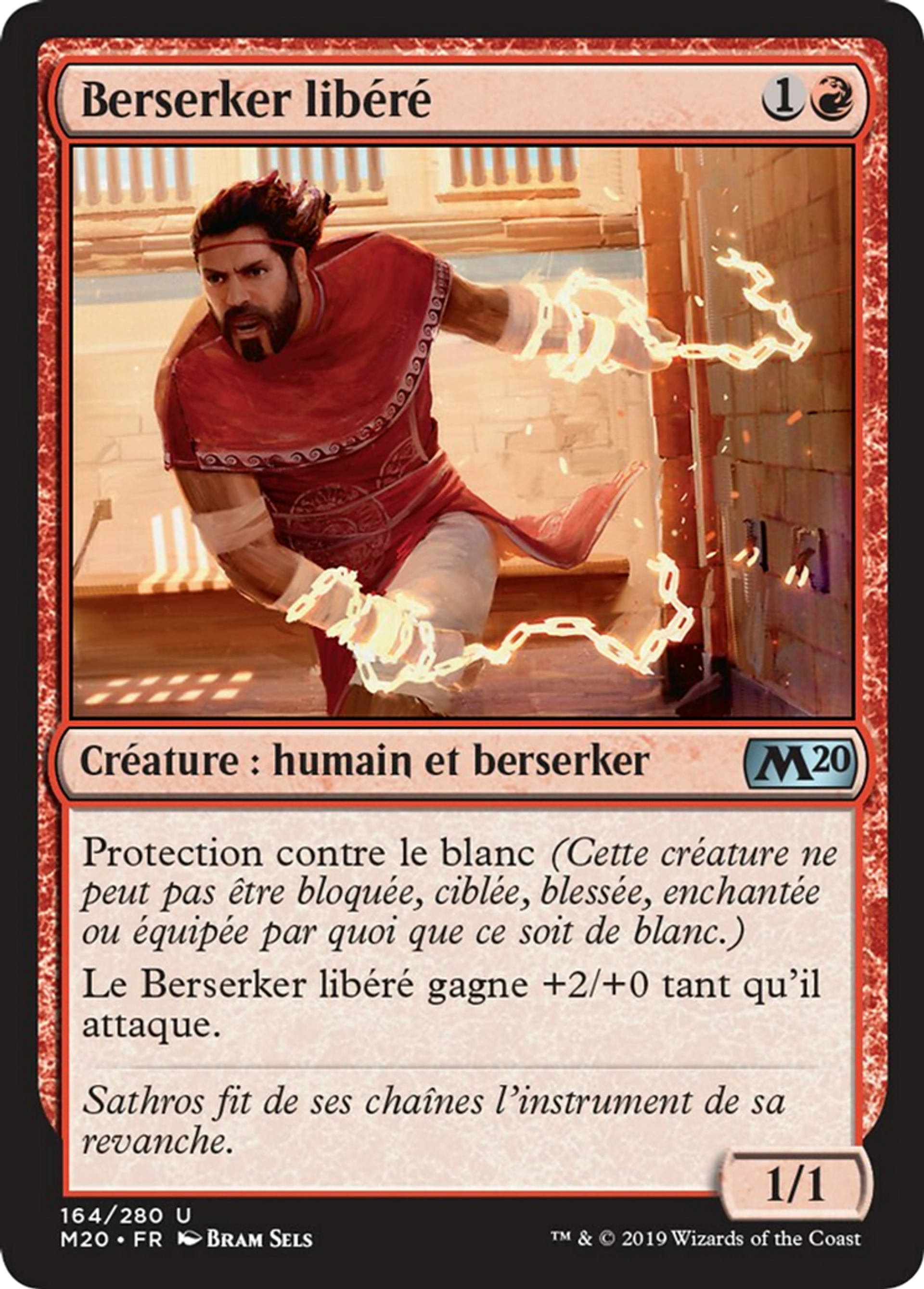 Berserker libéré — Core Set 2020 — Magic: The Gathering