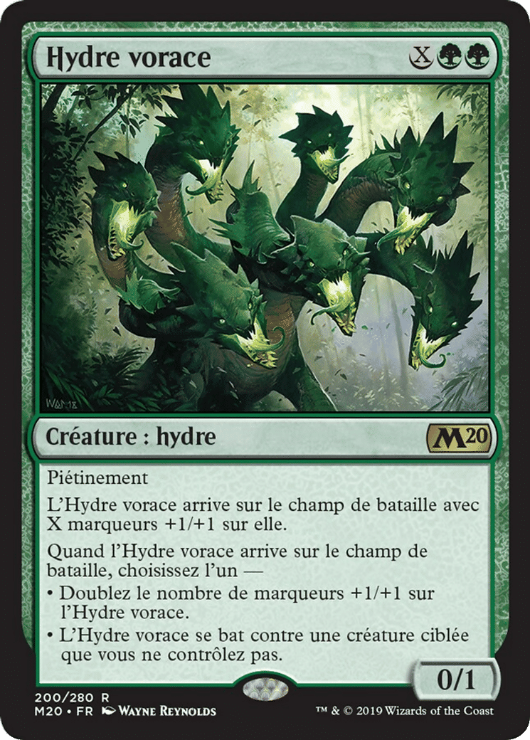 Hydre vorace — Core Set 2020 — Magic: The Gathering