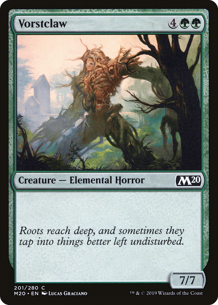 Vorstclaw — Core Set 2020 — Magic: The Gathering