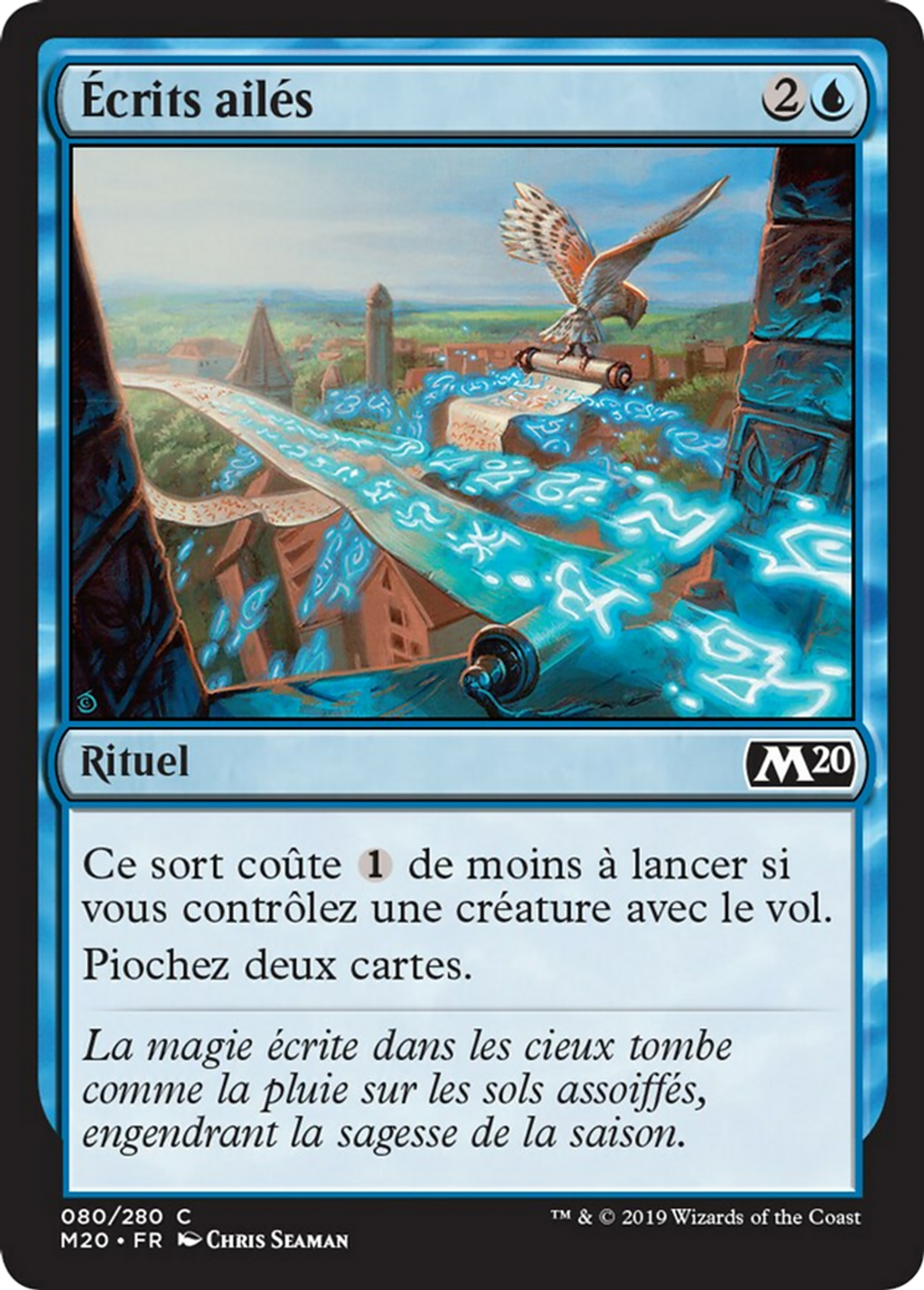 Écrits ailés — Core Set 2020 — Magic: The Gathering