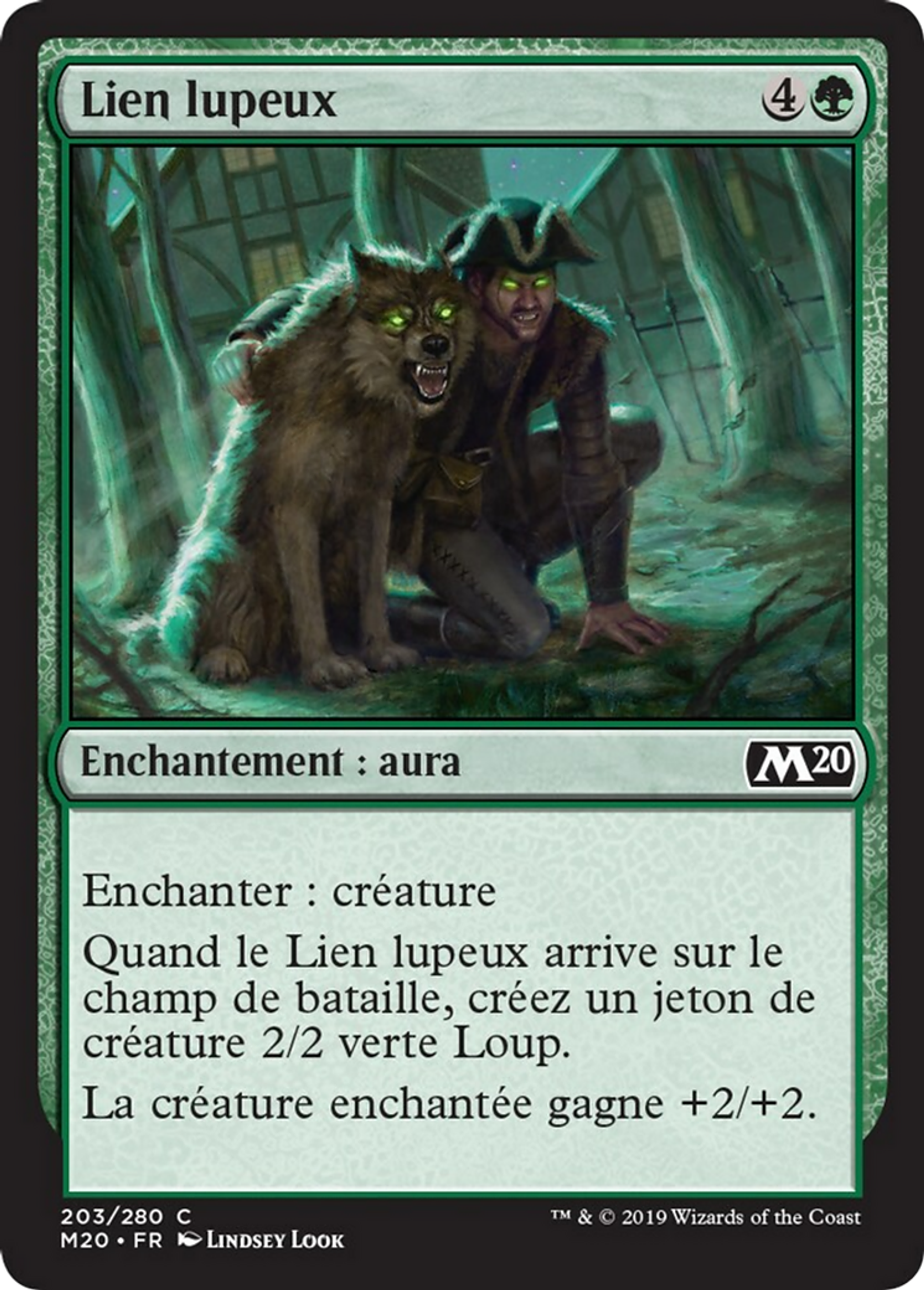 Lien lupeux — Core Set 2020 — Magic: The Gathering