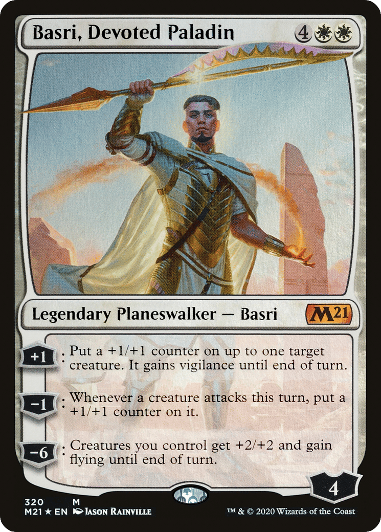 Basri, paladin dévoué — Core Set 2021 — Magic: The Gathering