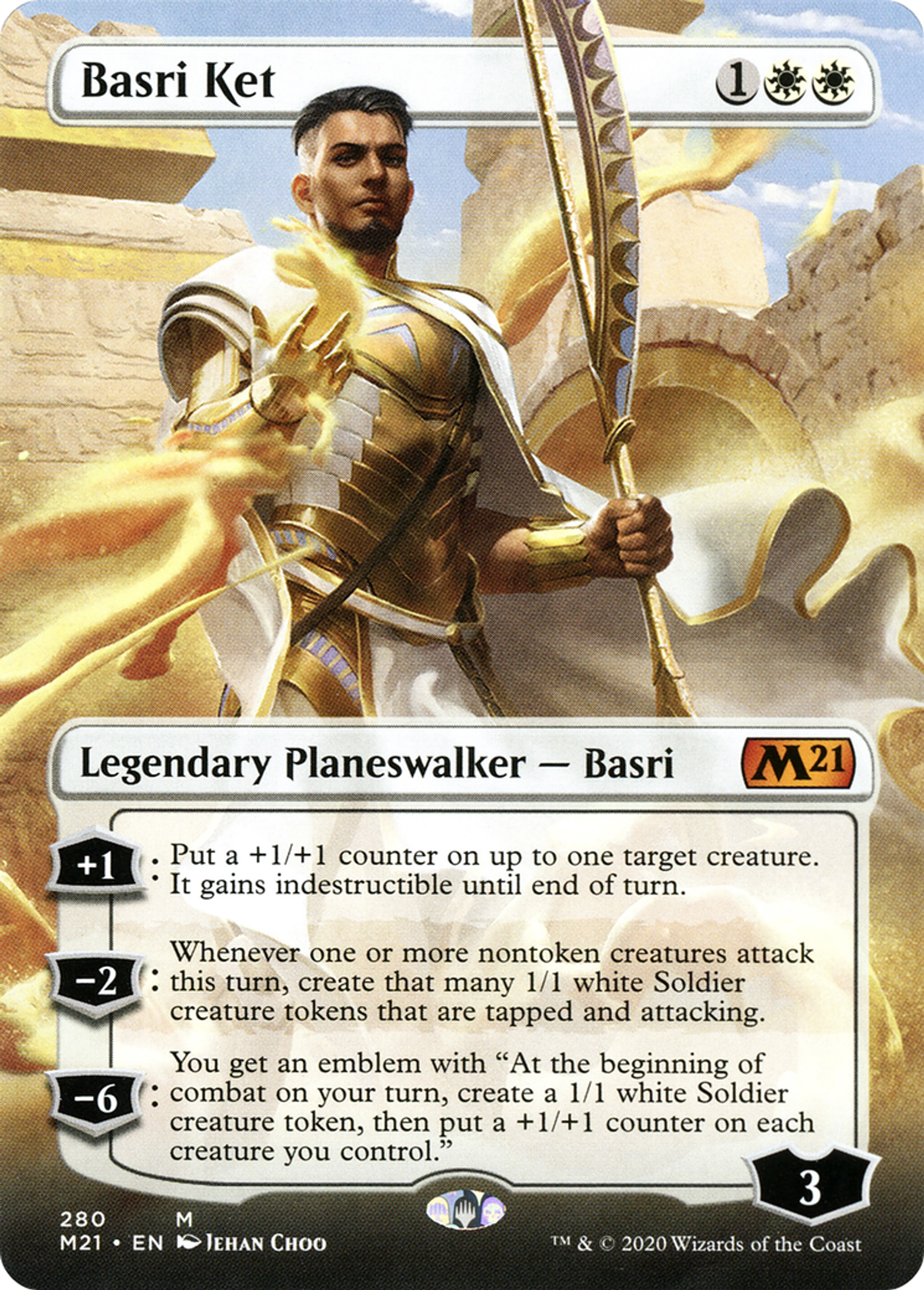 Basri Ket — Core Set 2021 — Magic: The Gathering