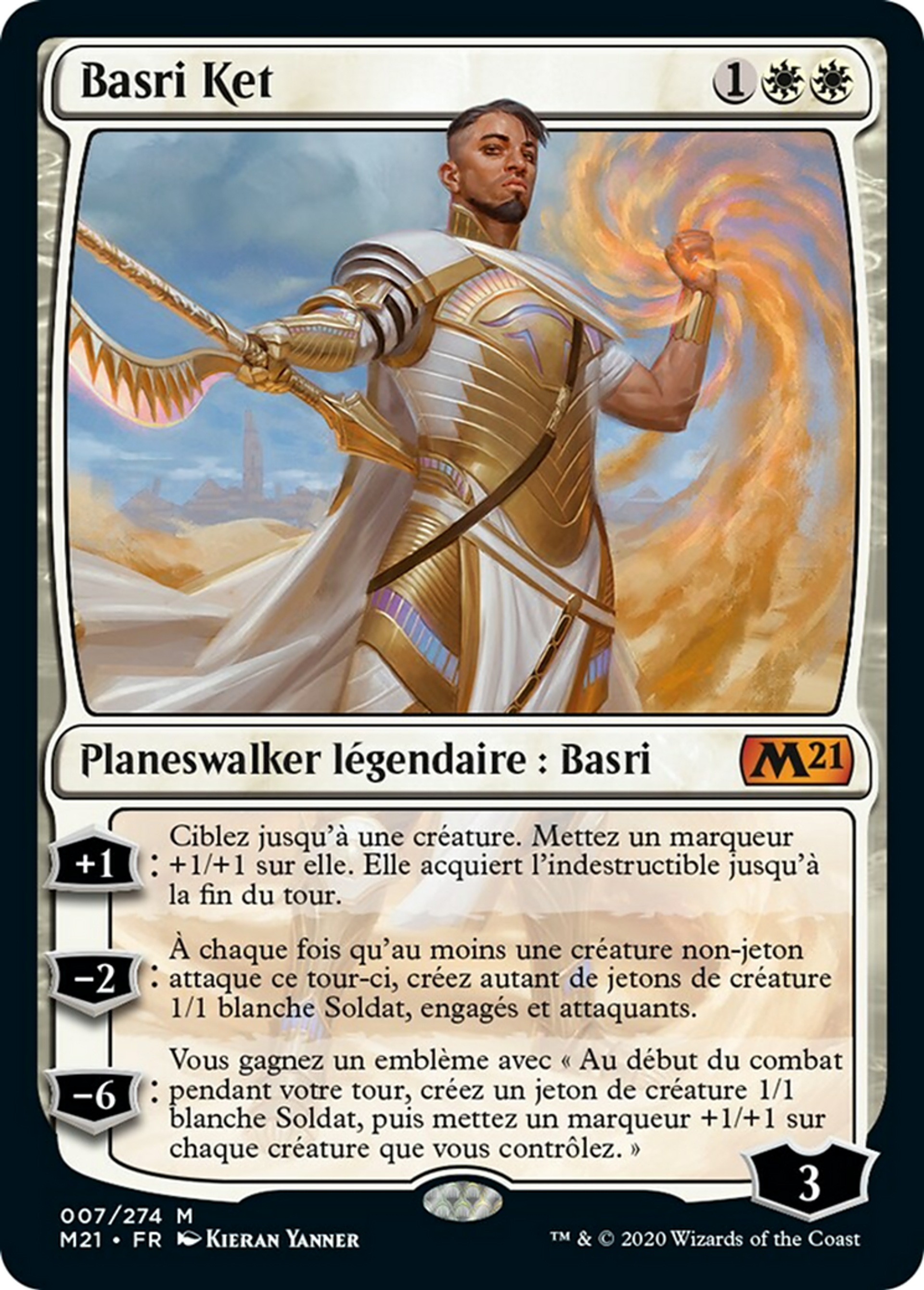 Basri Ket — Core Set 2021 — Magic: The Gathering