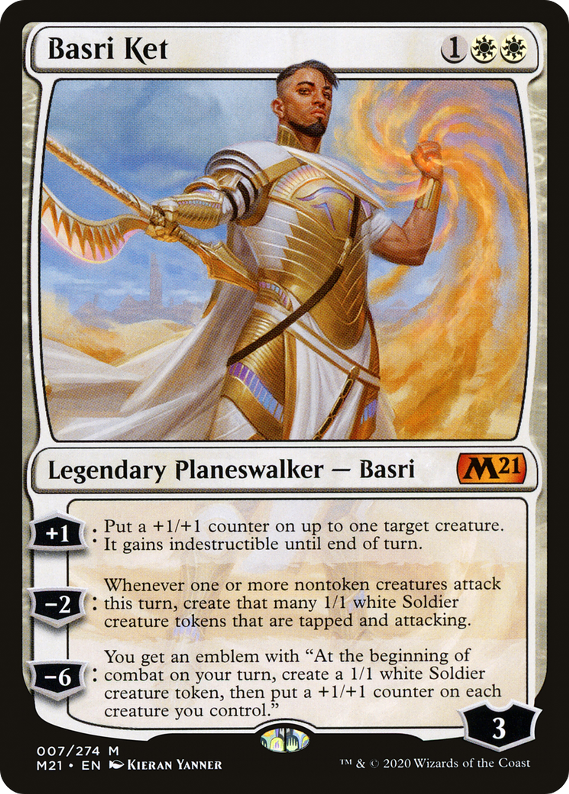 Basri Ket — Core Set 2021 — Magic: The Gathering