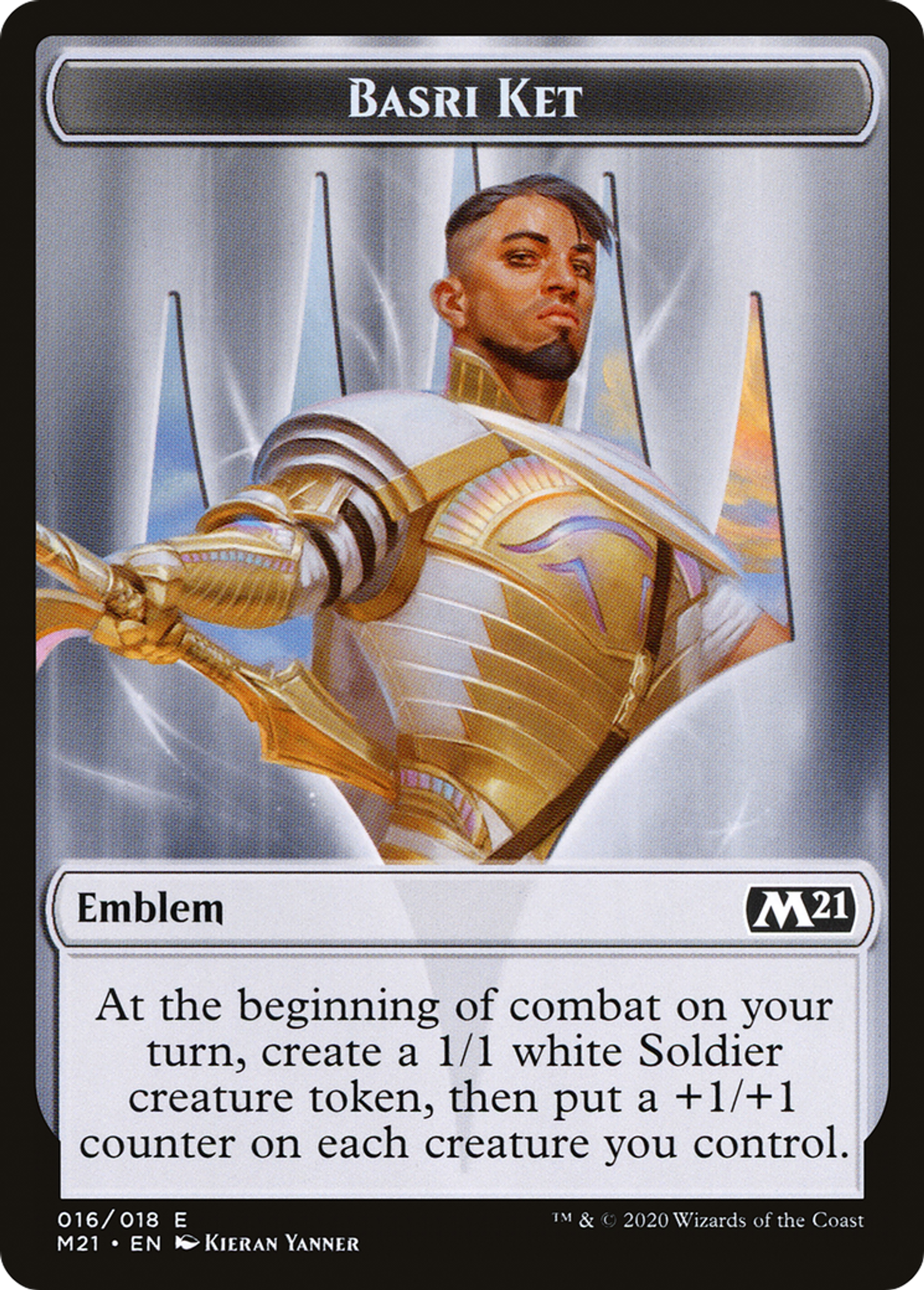 Basri Ket Emblem — Core Set 2021 — Magic: The Gathering
