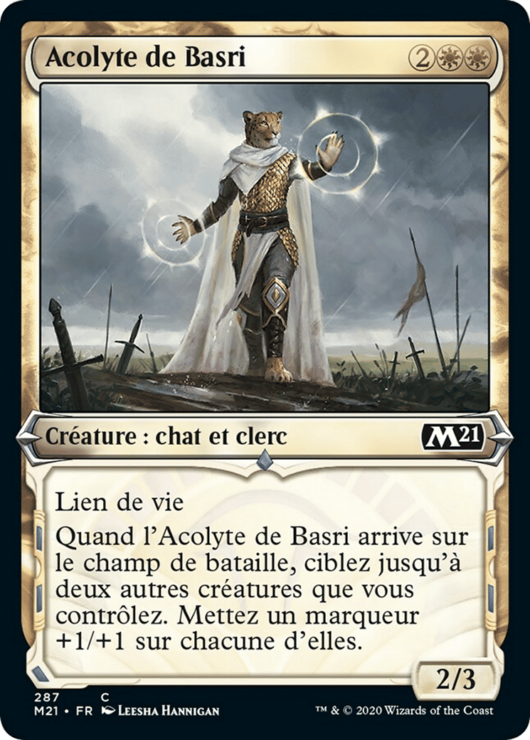 Acolyte de Basri — Core Set 2021 — Magic: The Gathering