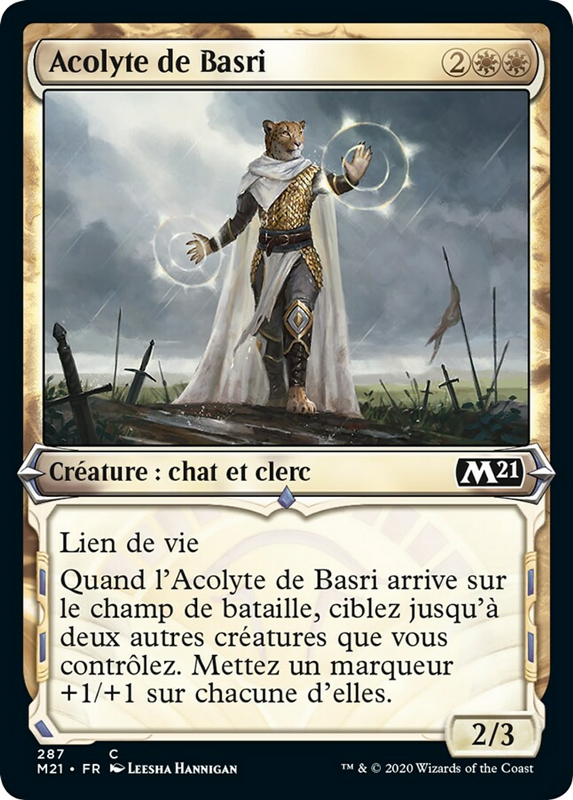 Acolyte de Basri — Core Set 2021 — Magic: The Gathering