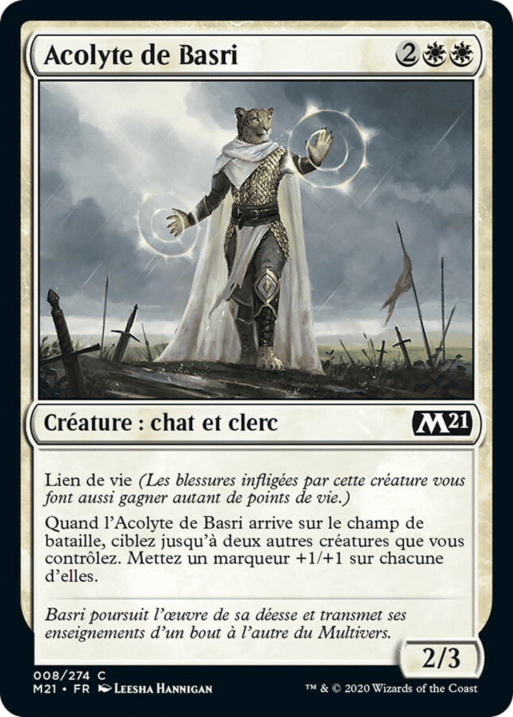 Acolyte de Basri — Core Set 2021 — Magic: The Gathering