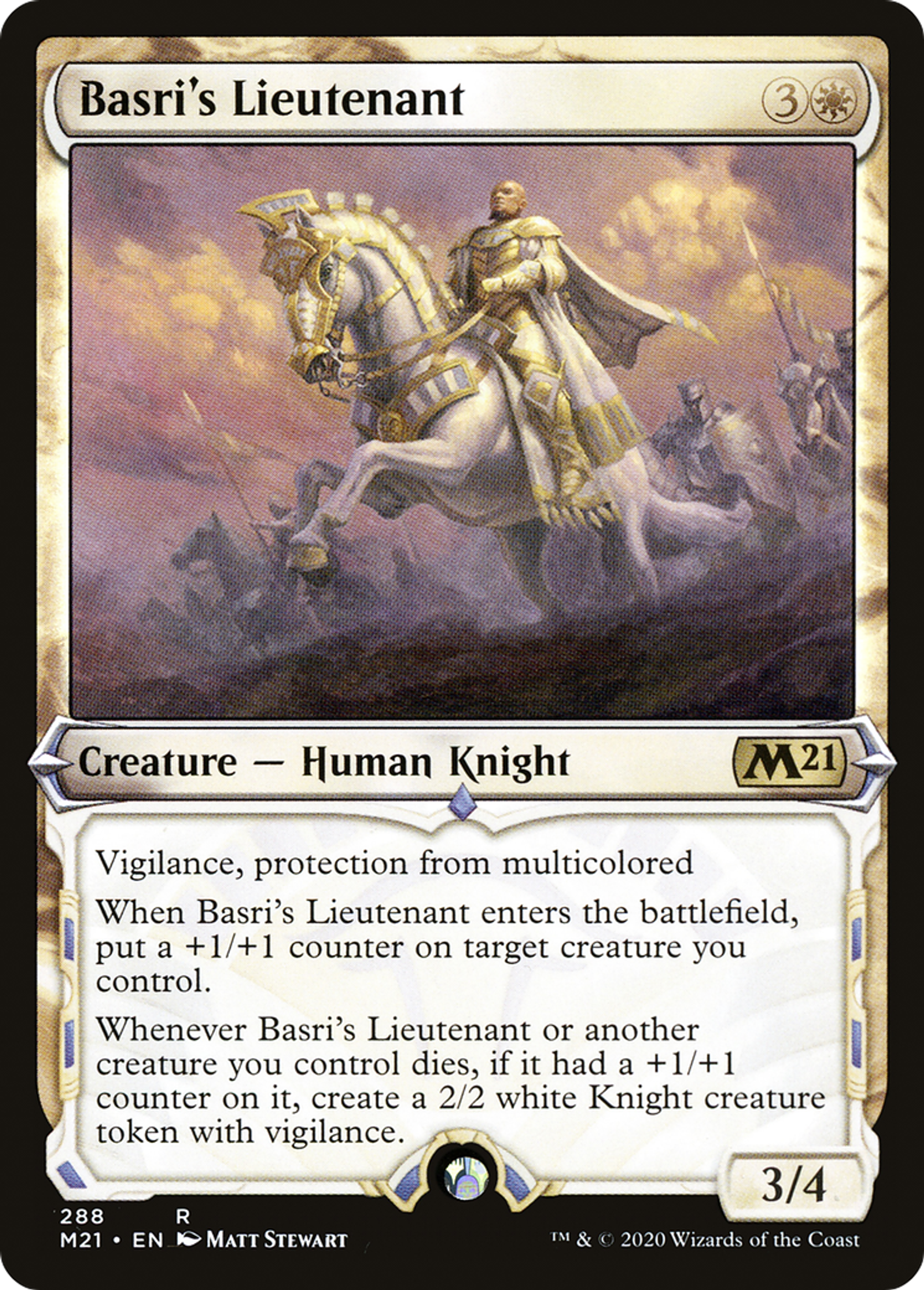 Basri's Lieutenant — Core Set 2021 — Magic: The Gathering