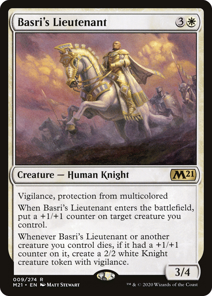 Basri's Lieutenant — Core Set 2021 — Magic: The Gathering