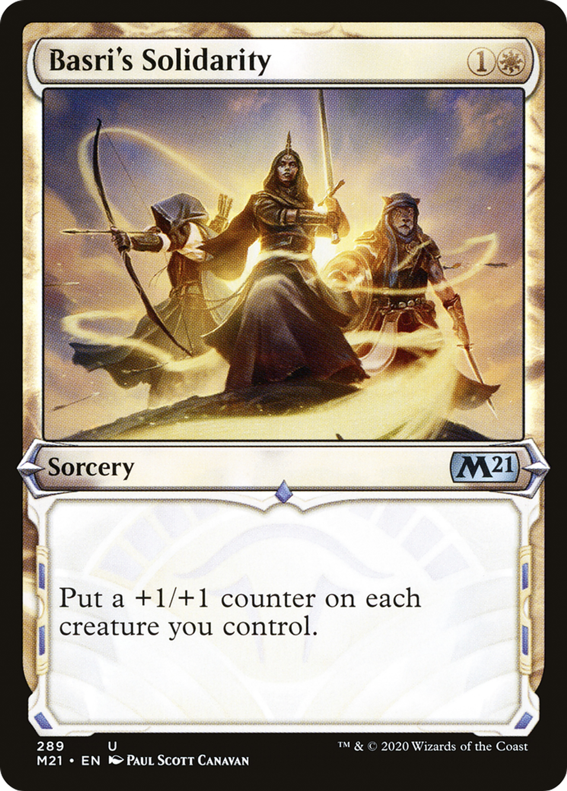 Basri's Solidarity — Core Set 2021 — Magic: The Gathering