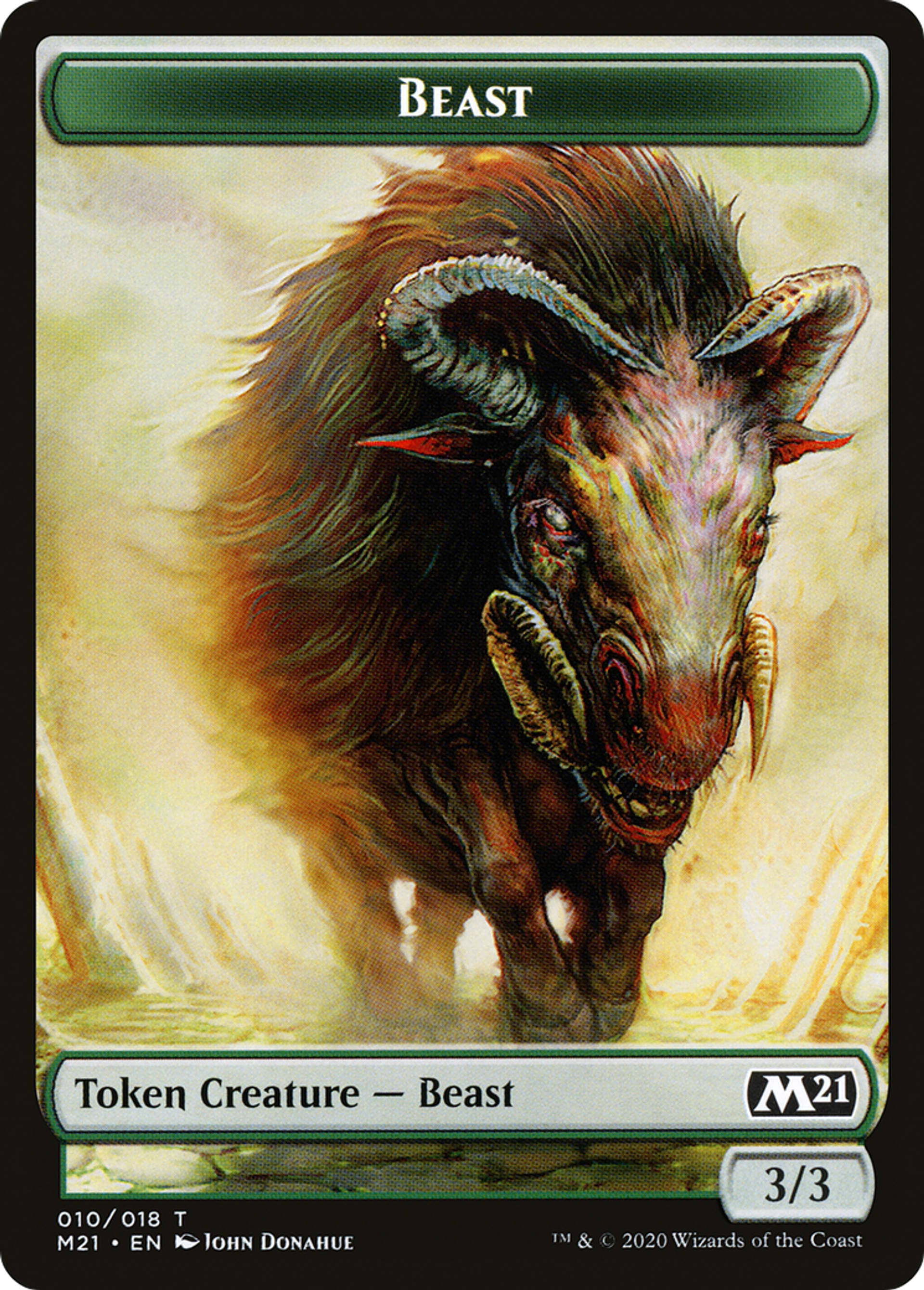 Beast — Core Set 2021 — Magic: The Gathering