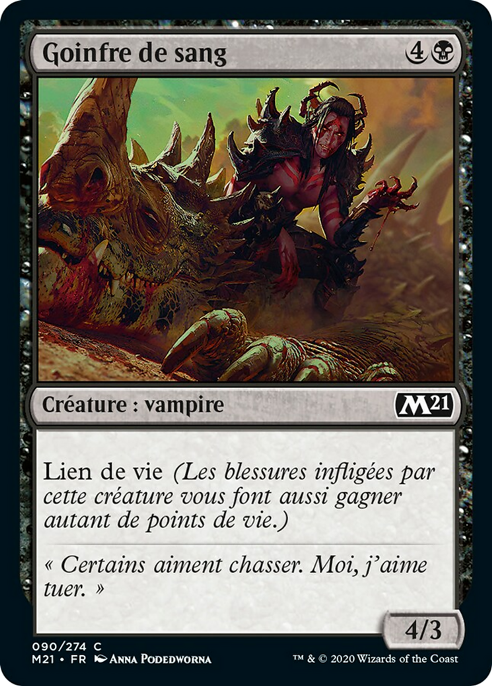 Goinfre de sang — Core Set 2021 — Magic: The Gathering