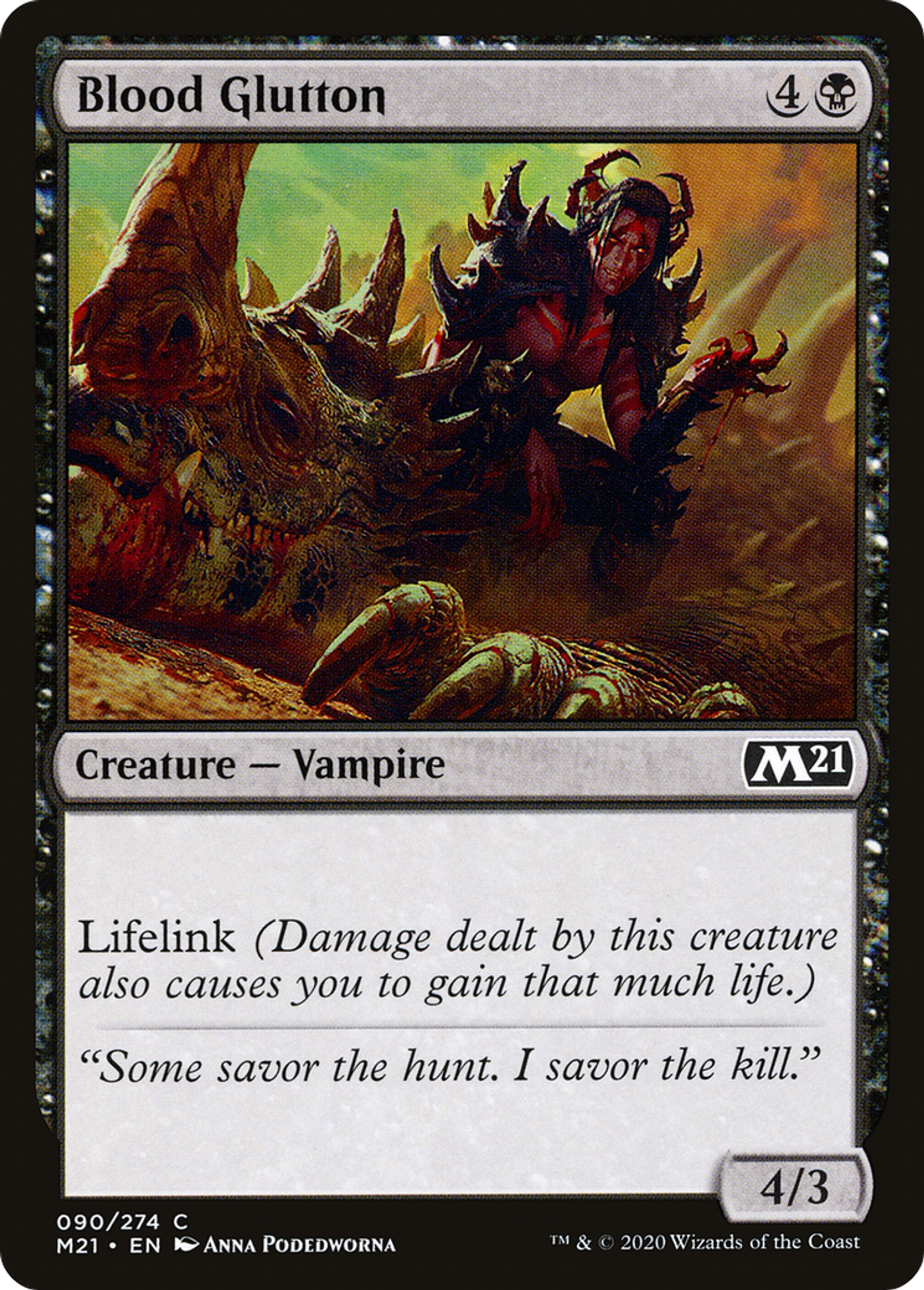 Blood Glutton — Core Set 2021 — Magic: The Gathering