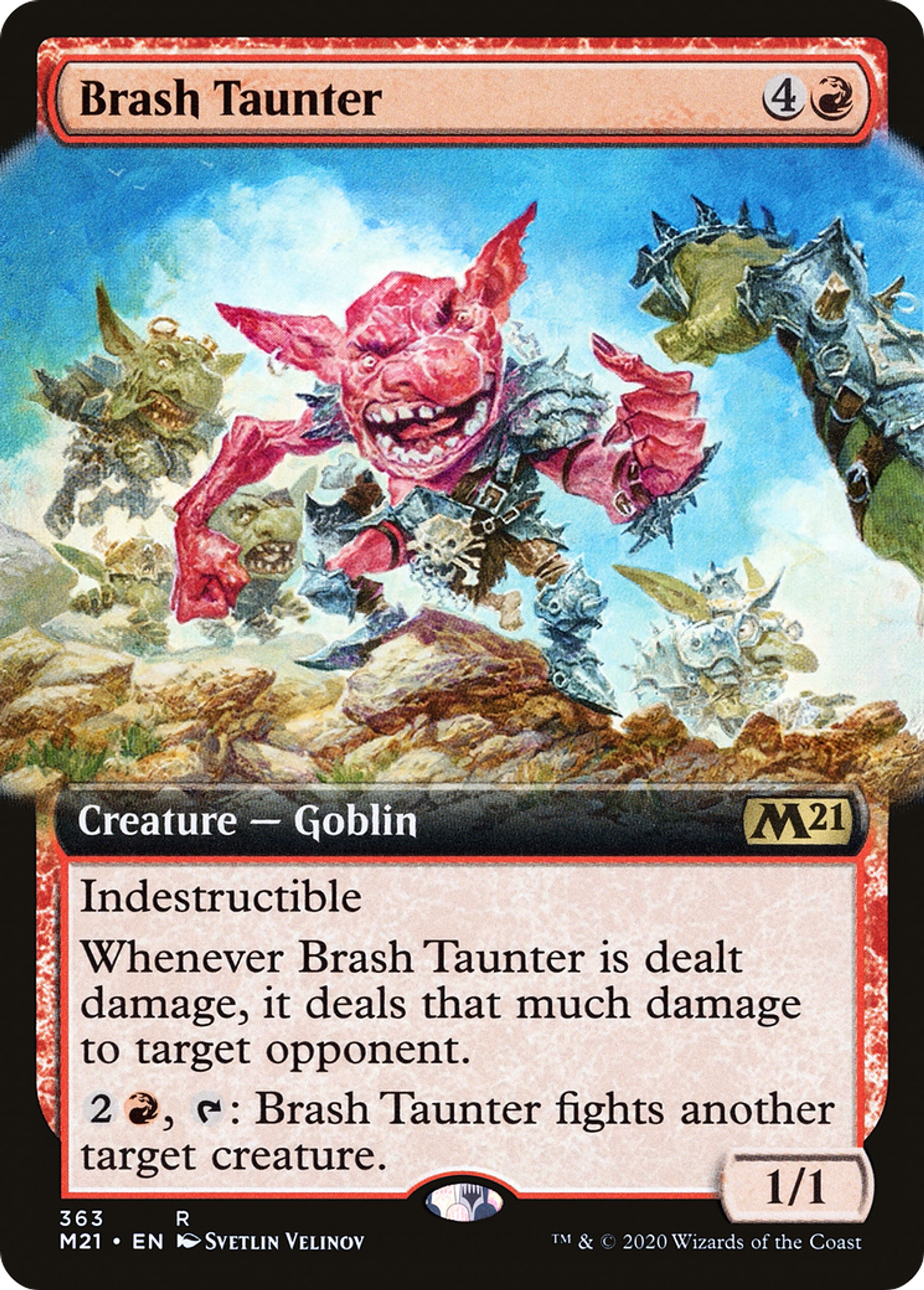Taquineur effronté — Core Set 2021 — Magic: The Gathering